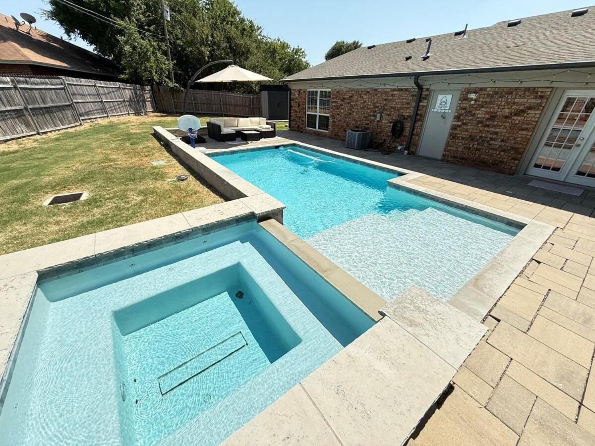 DFW Oasis with Pool and Hot Tub