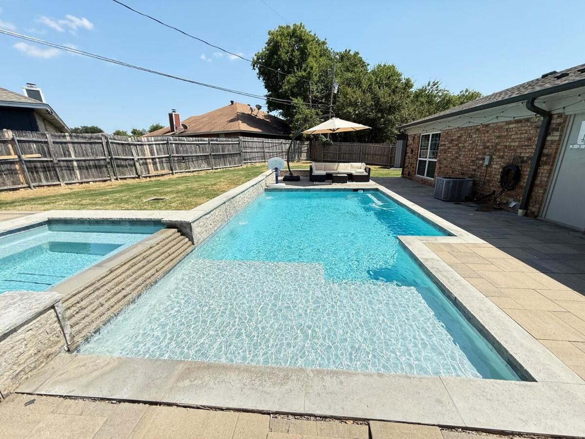 DFW Oasis with Pool and Hot Tub