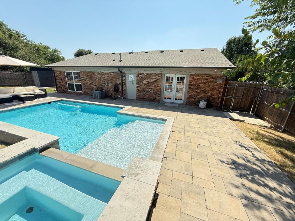 DFW Oasis with Pool and Hot Tub