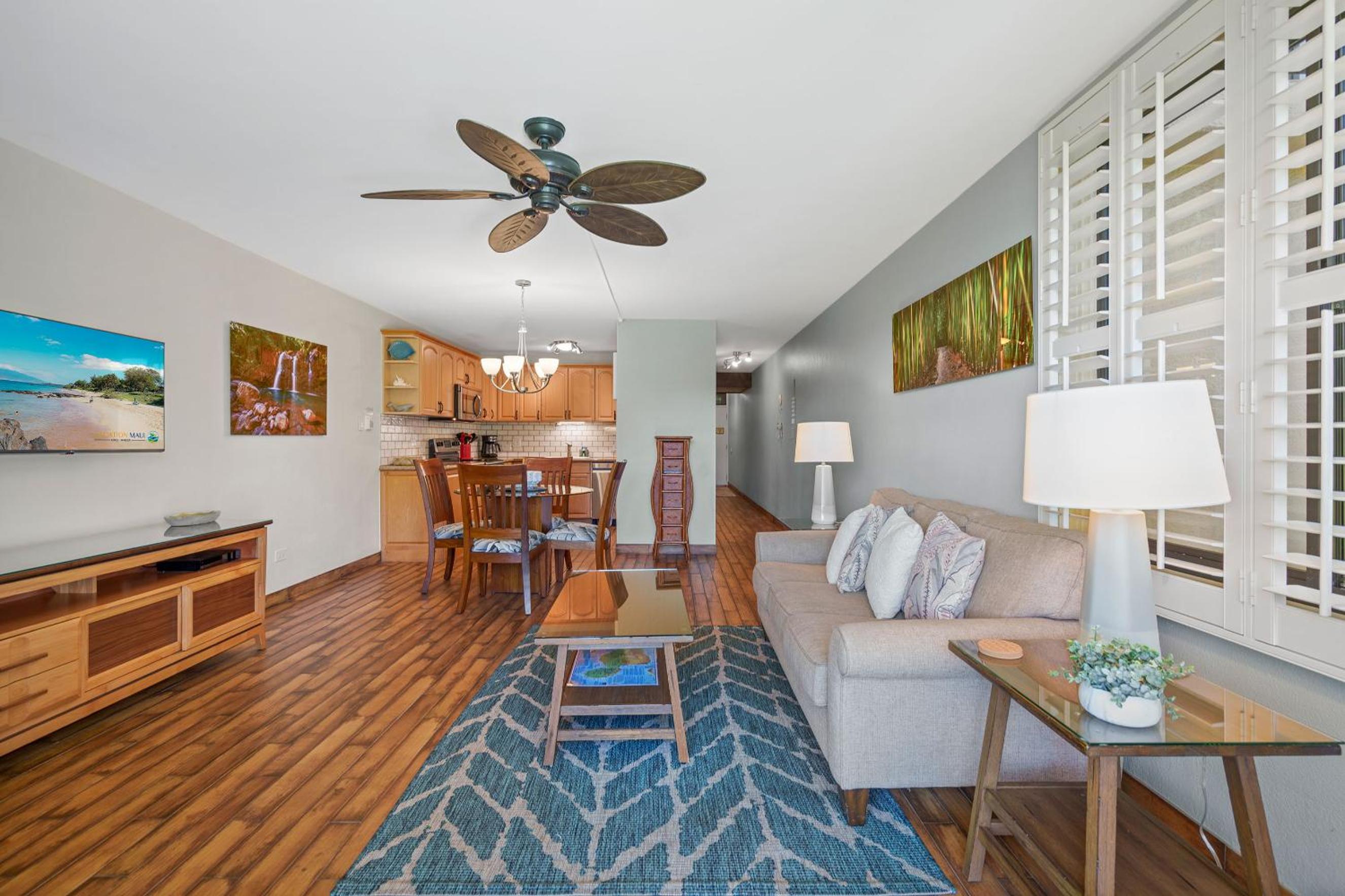 Discover Kamaole Sands 3-101 - Premium Ground Floor Renovation, Split AC, Wi-Fi