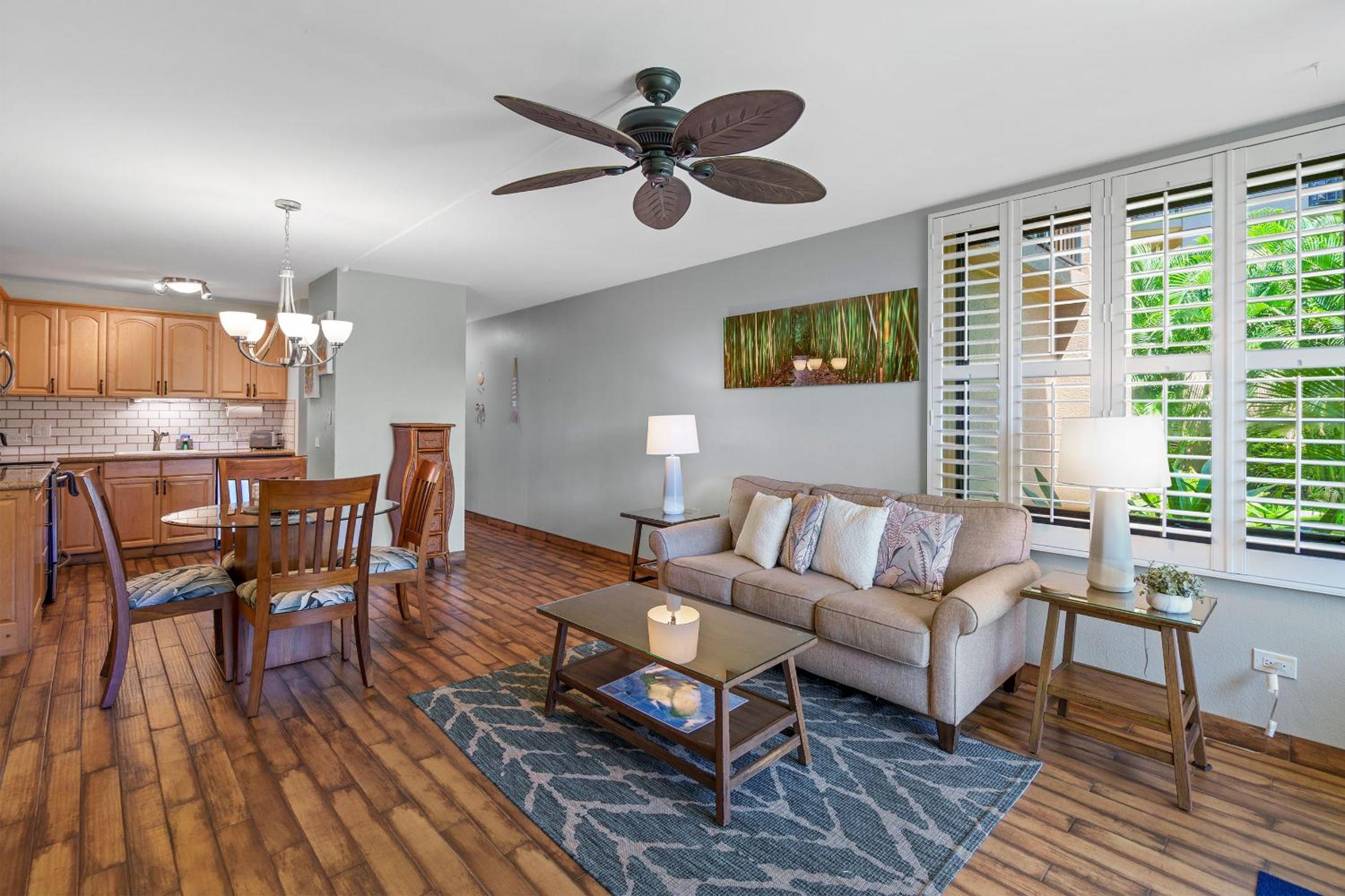 Discover Kamaole Sands 3-101 - Premium Ground Floor Renovation, Split AC, Wi-Fi