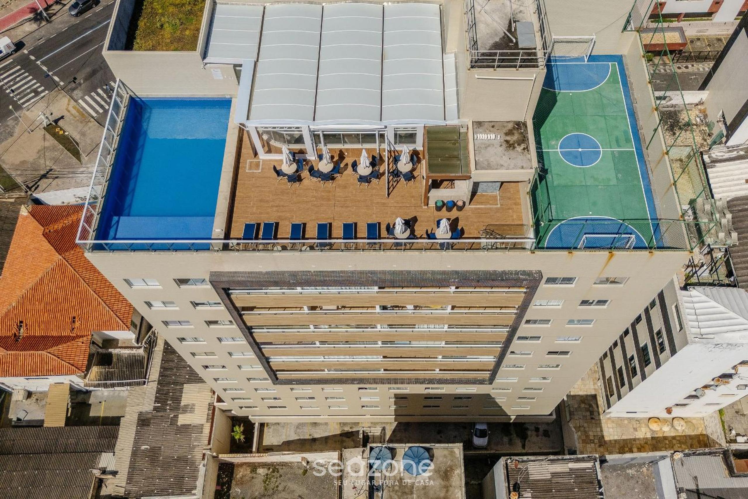 Condo. w/ Pool and Gym 70 m from the Beach - SMA