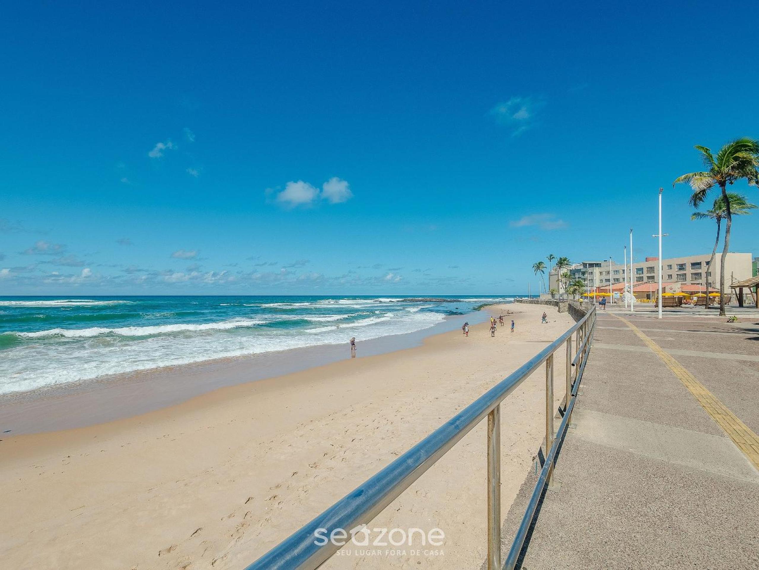 Condo. w/ Pool and Gym 70 m from the Beach - SMA