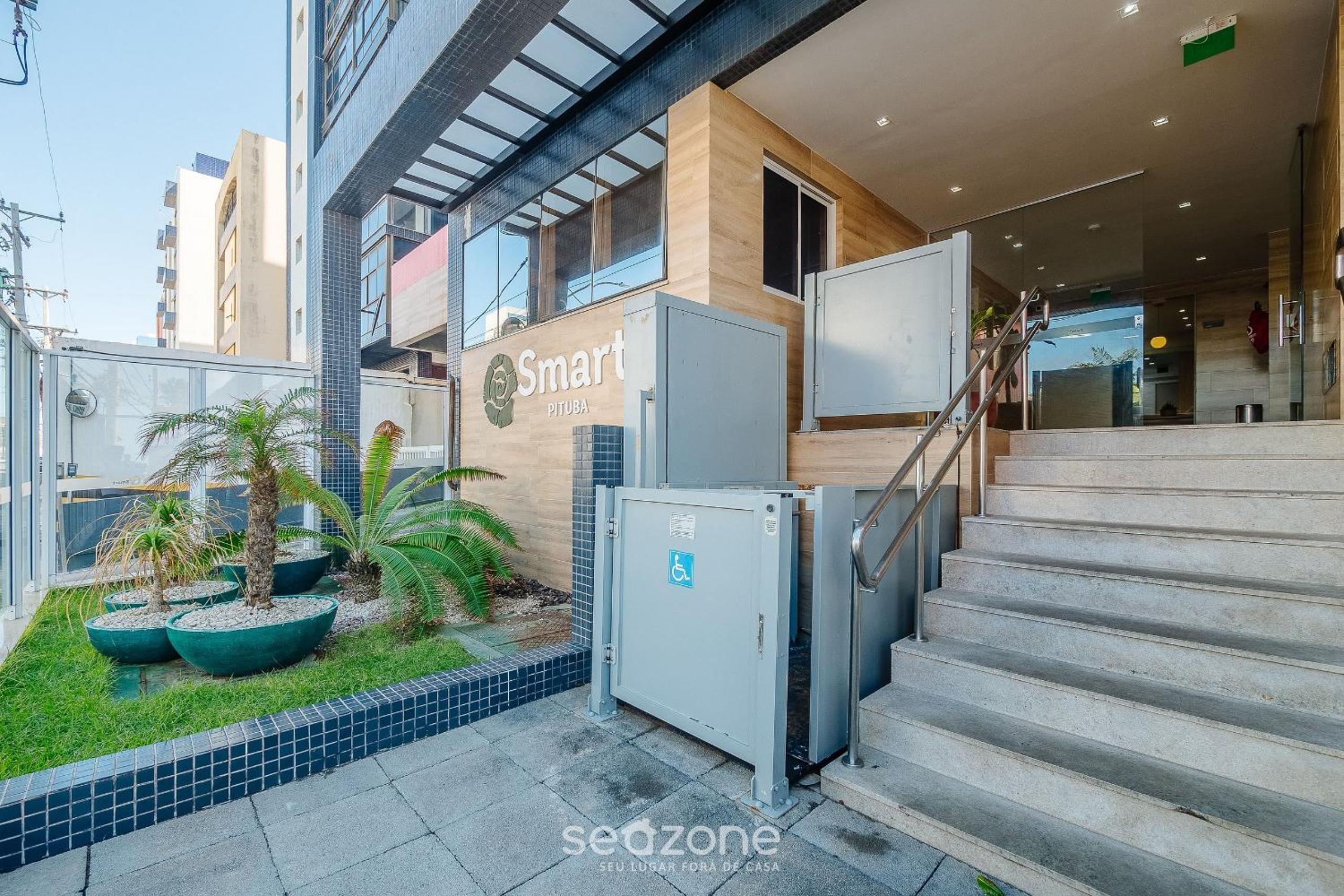 Condo. w/ Pool and Gym 70 m from the Beach - SMA