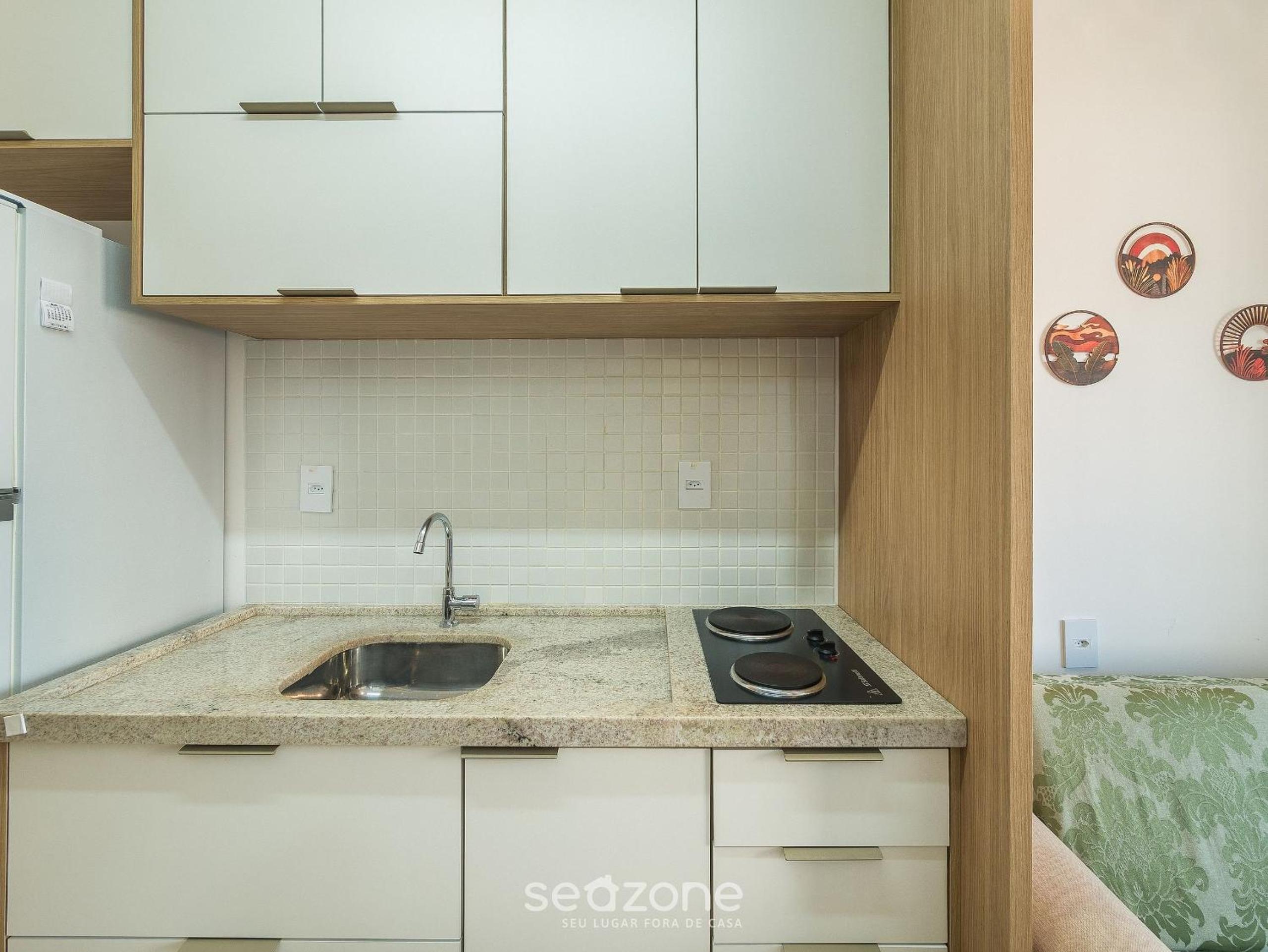 Condo. w/ Pool and Gym 70 m from the Beach - SMA