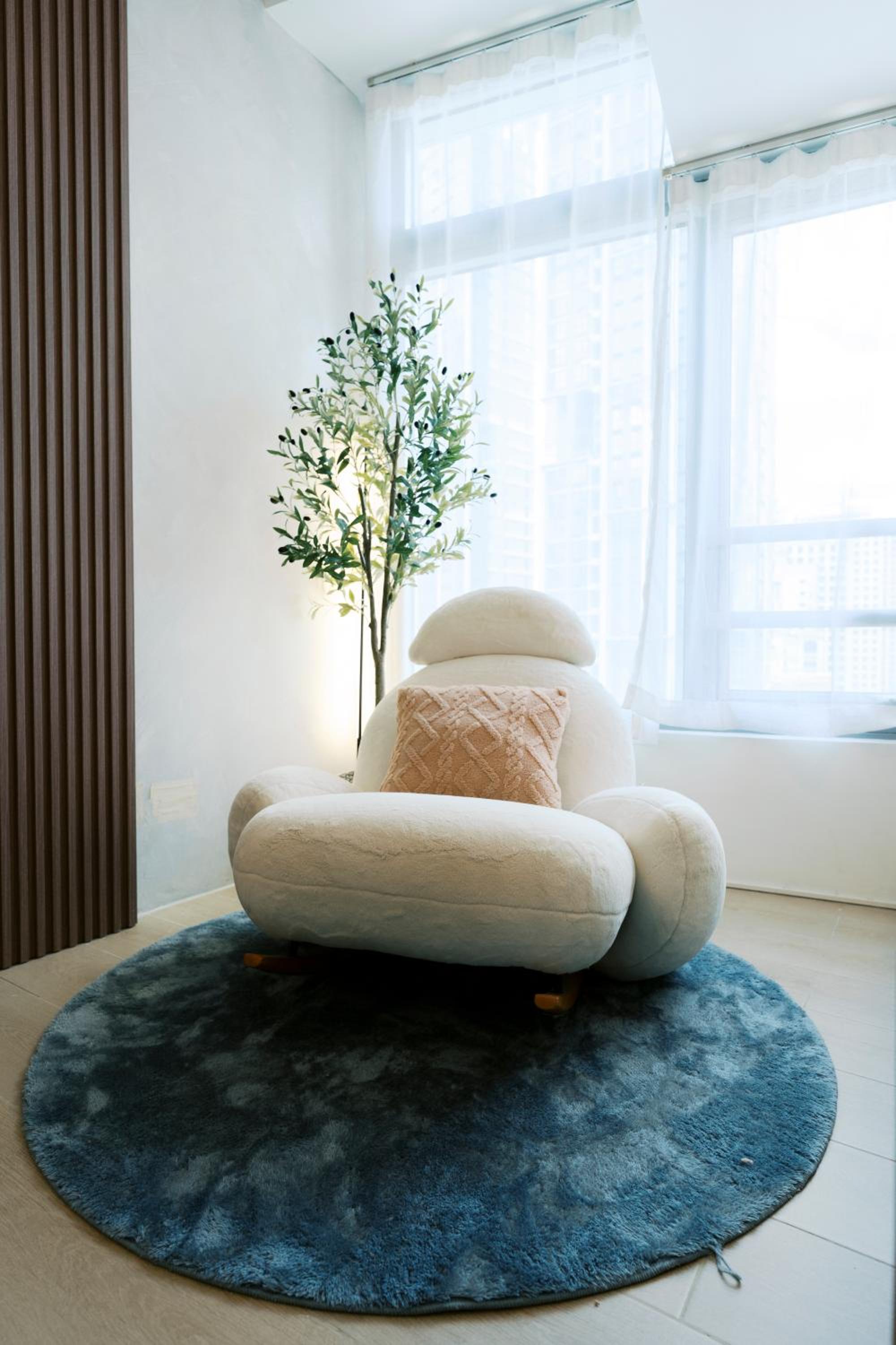 Breathtaking Eastwood City View, 3min walk to Malls, with Washer