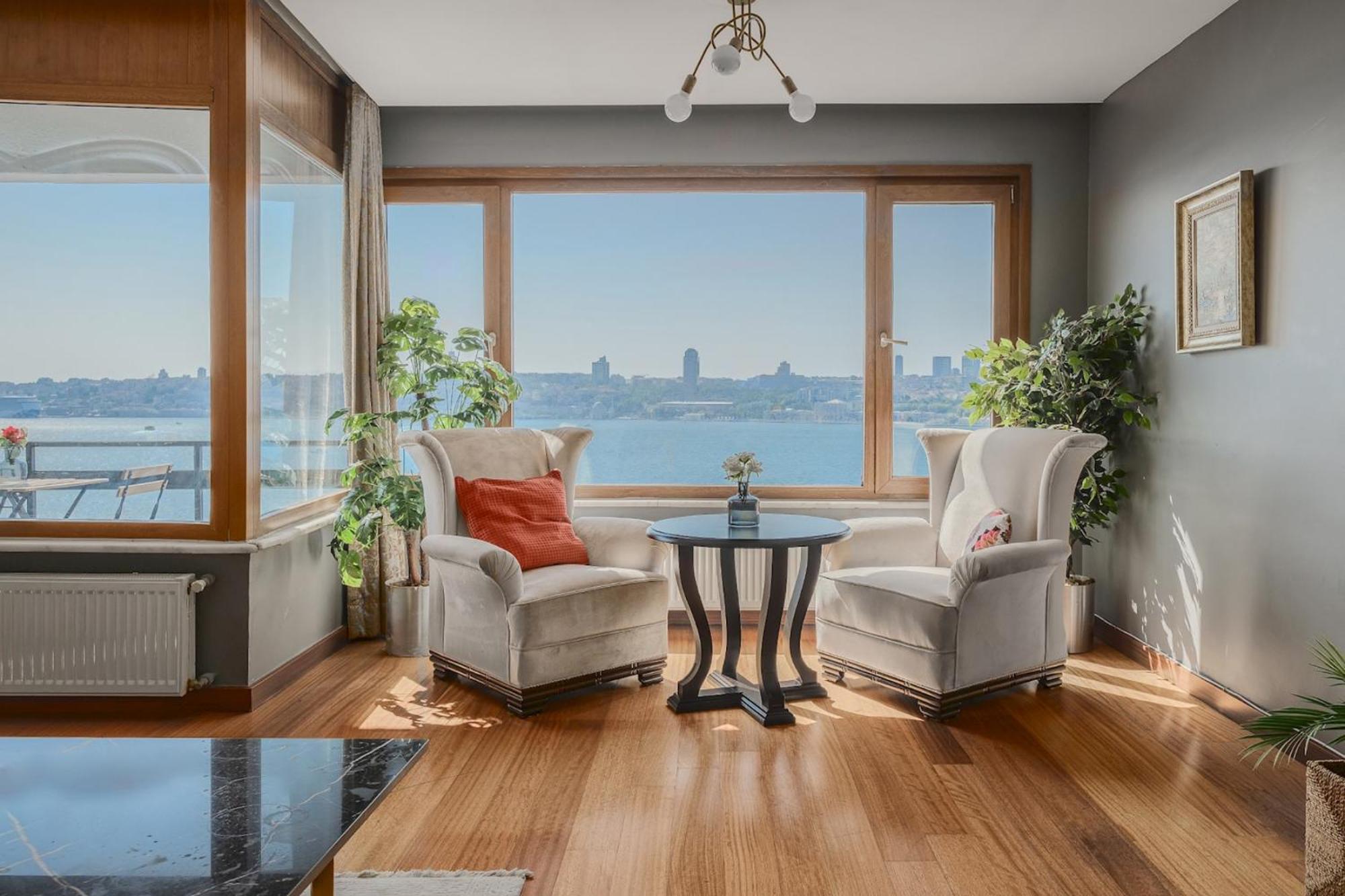 Duplex Flat w Panoramic Bosphorus View and Terrace