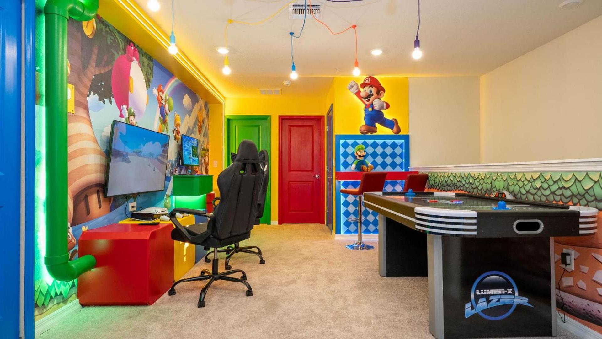 Upstay Family Fun 5BR Retreat w Pool & Games Room