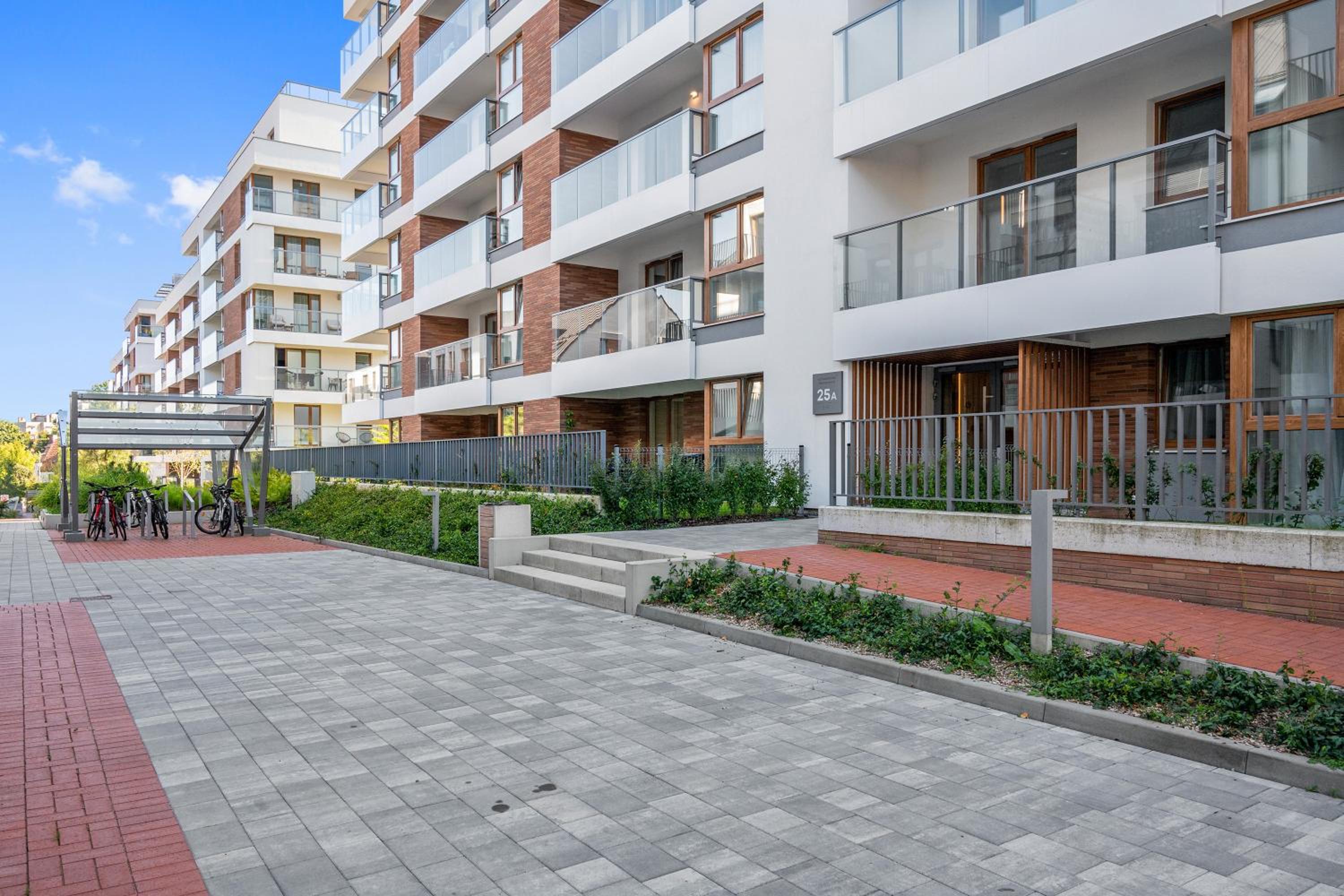 Perspektywa Apartment with balcony by Lion Apartments