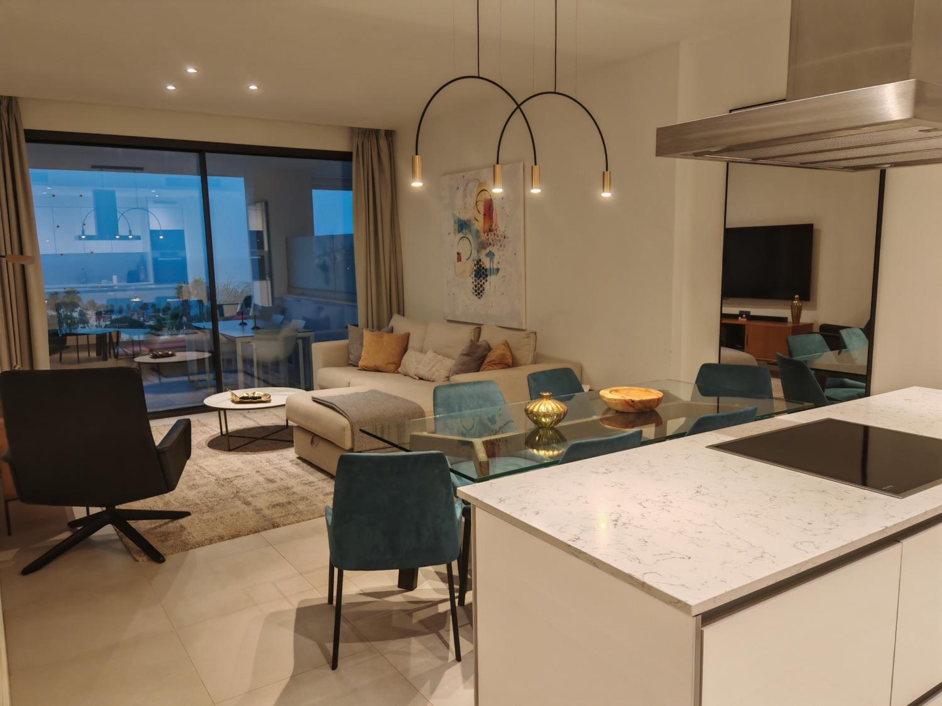 Luxury apartment with sea view and private pool at Santa Barbara Heights