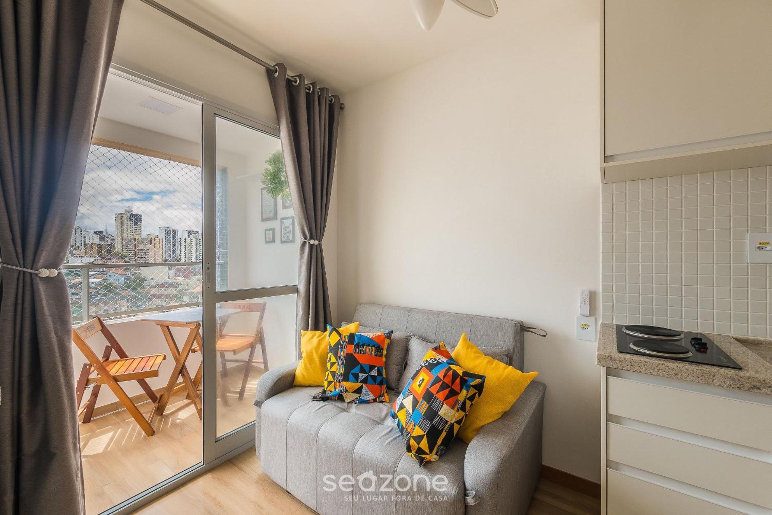 Condo. w/ Pool and Gym 70 m from the Beach - SMA
