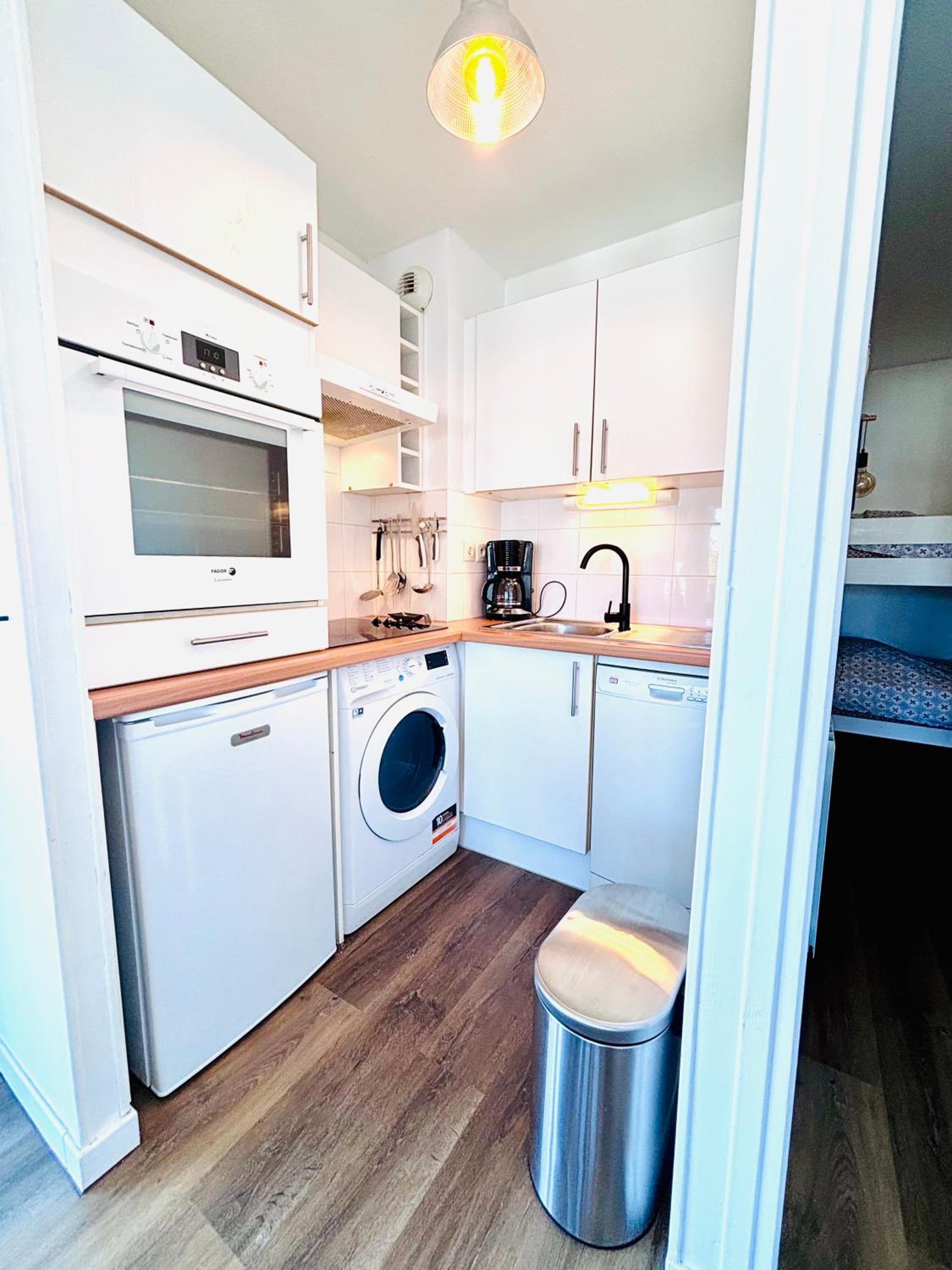 32 m2 appartement idéal famille avec parking privé