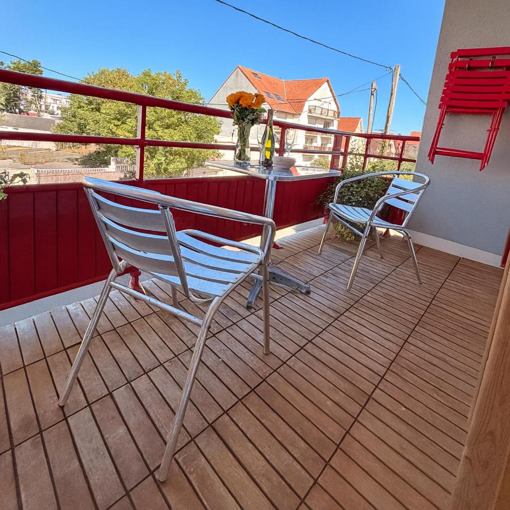 32 m2 appartement idéal famille avec parking privé