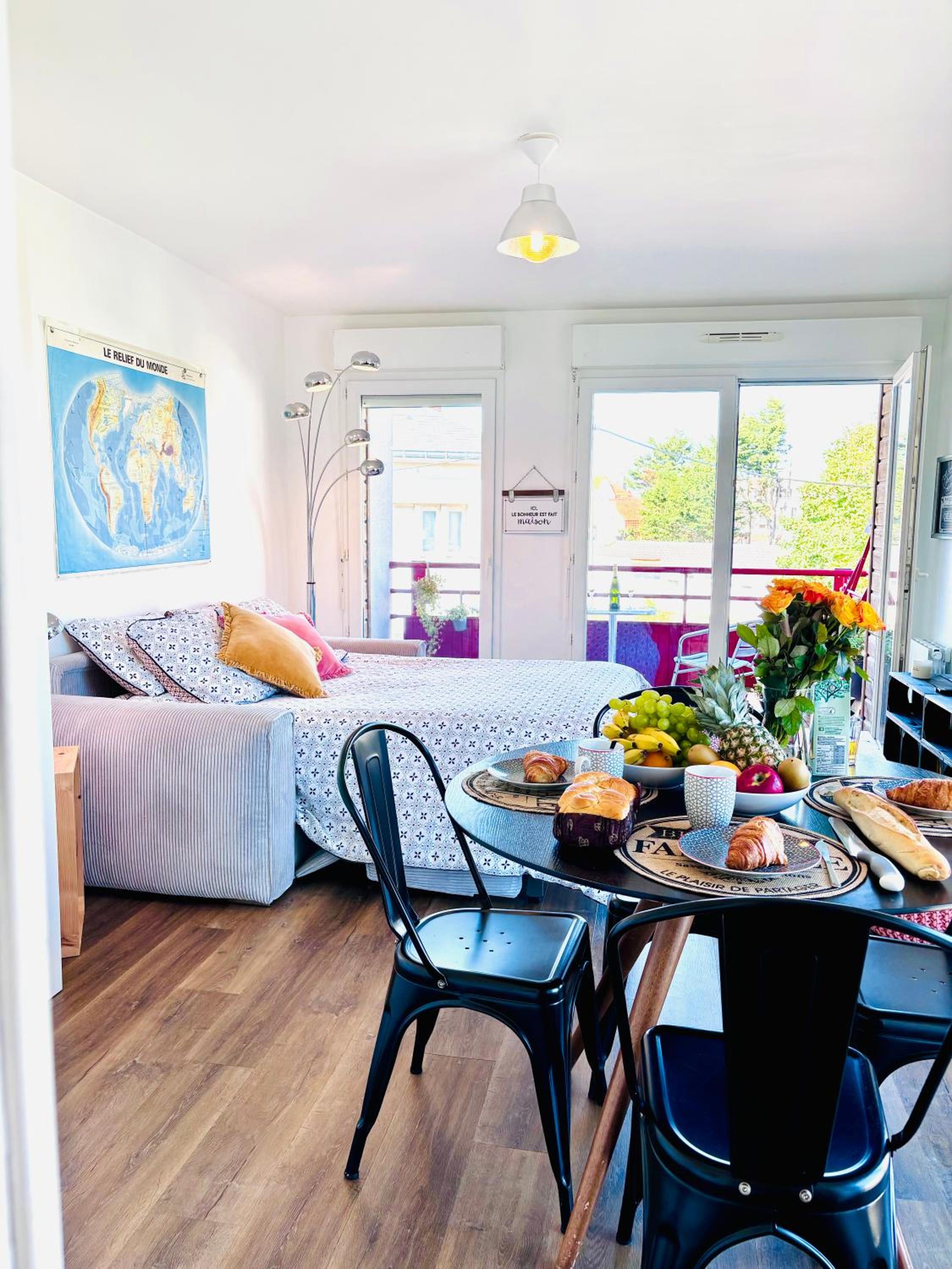 32 m2 appartement idéal famille avec parking privé