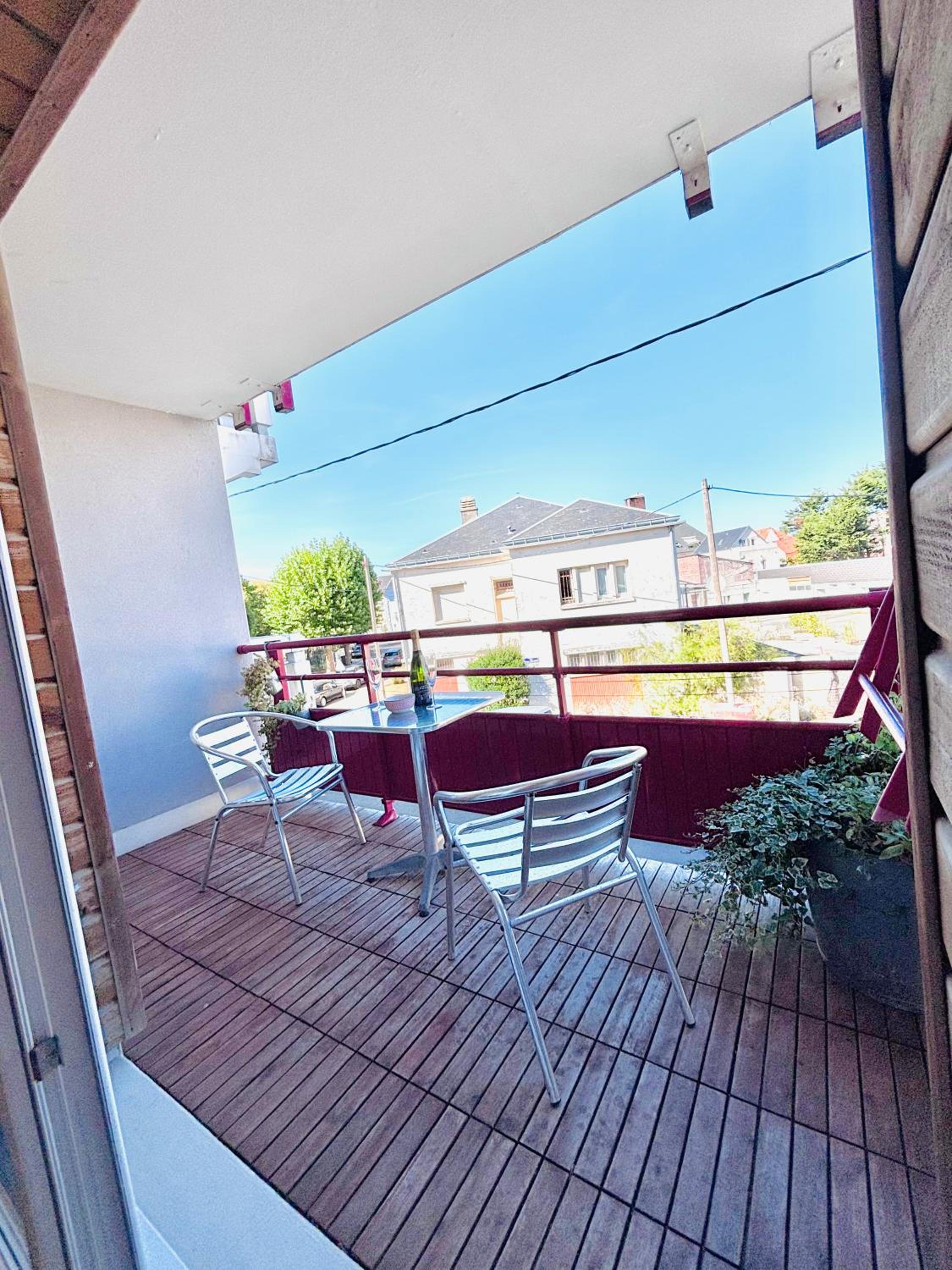 32 m2 appartement idéal famille avec parking privé