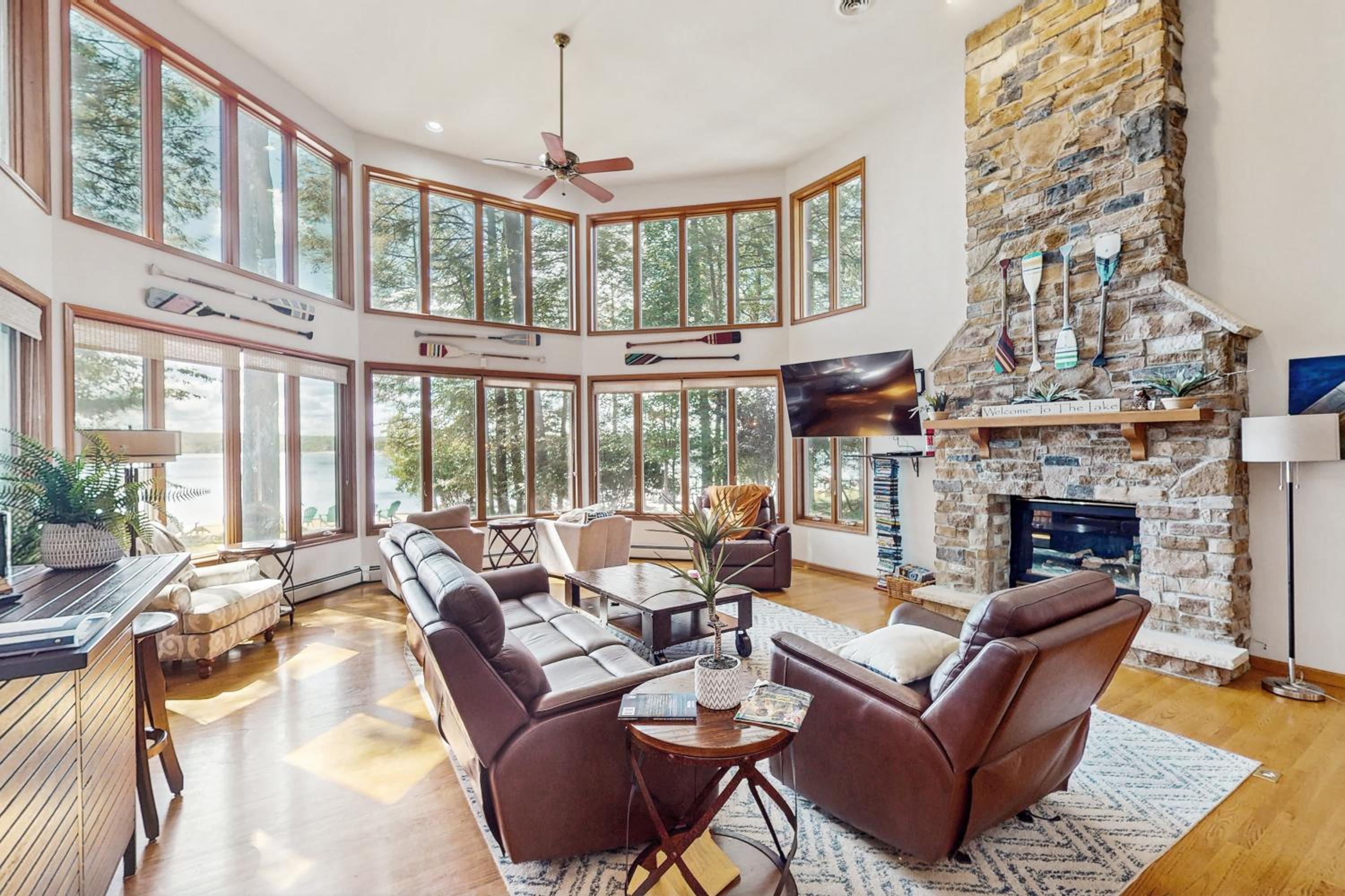 Beach and Dock! Group-Friendly Albrightsville Gem