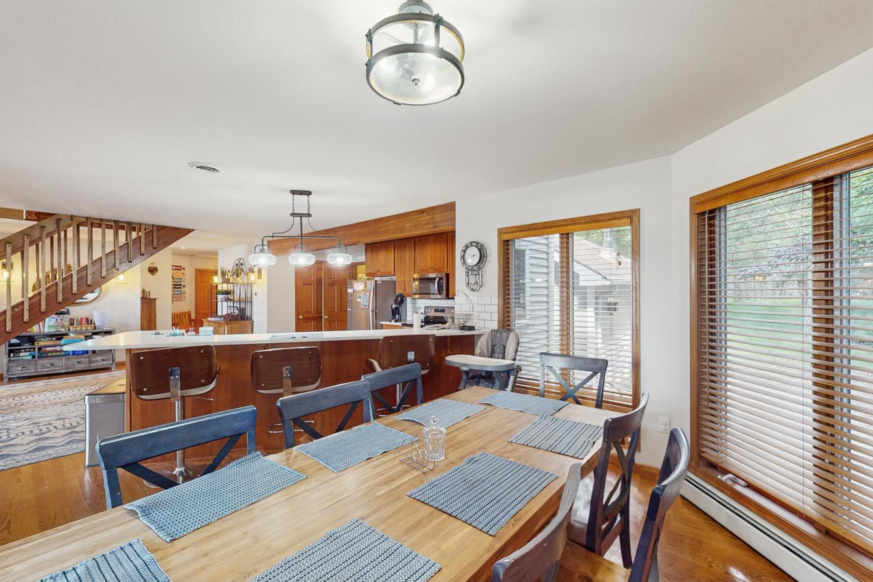 Beach and Dock! Group-Friendly Albrightsville Gem