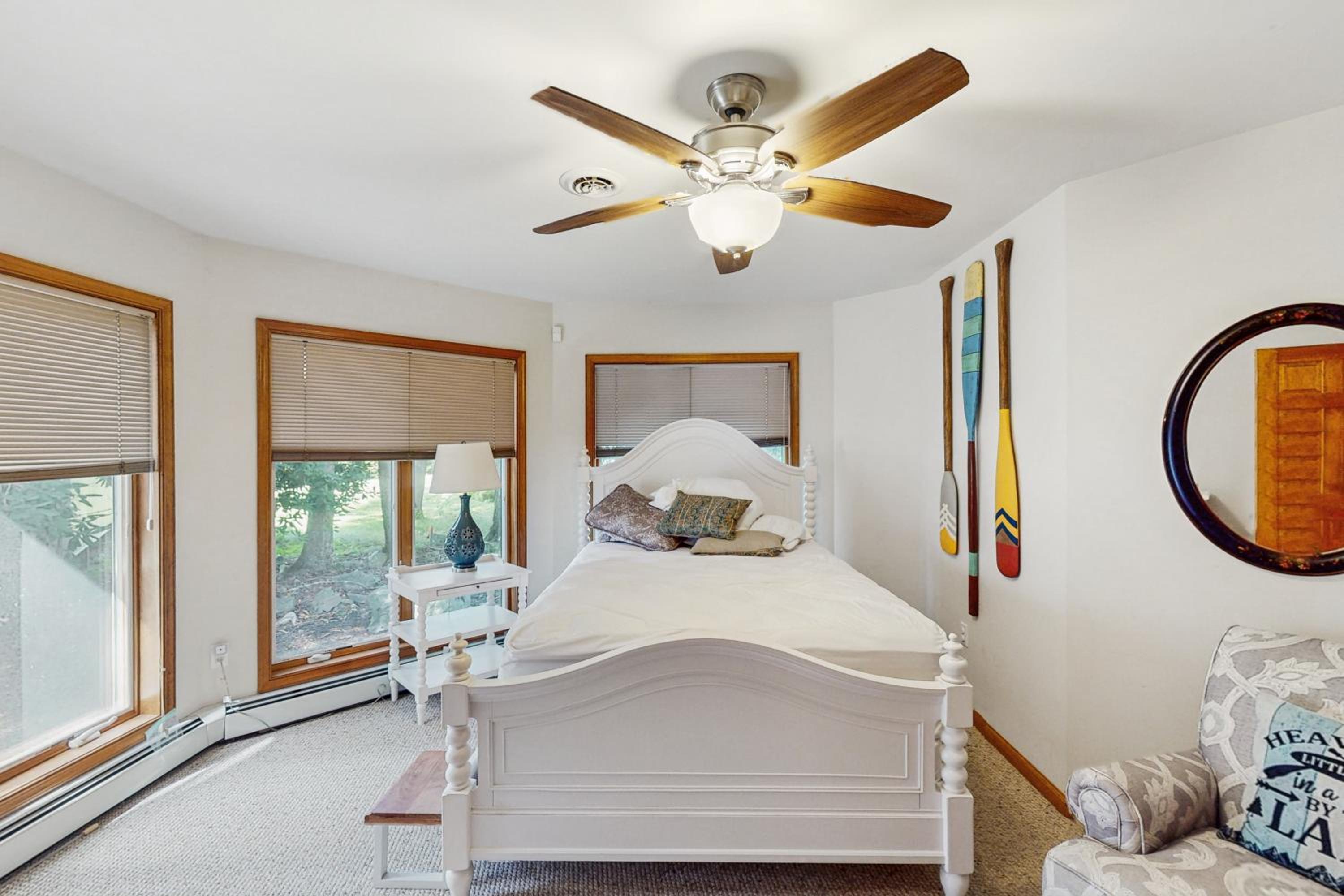 Beach and Dock! Group-Friendly Albrightsville Gem