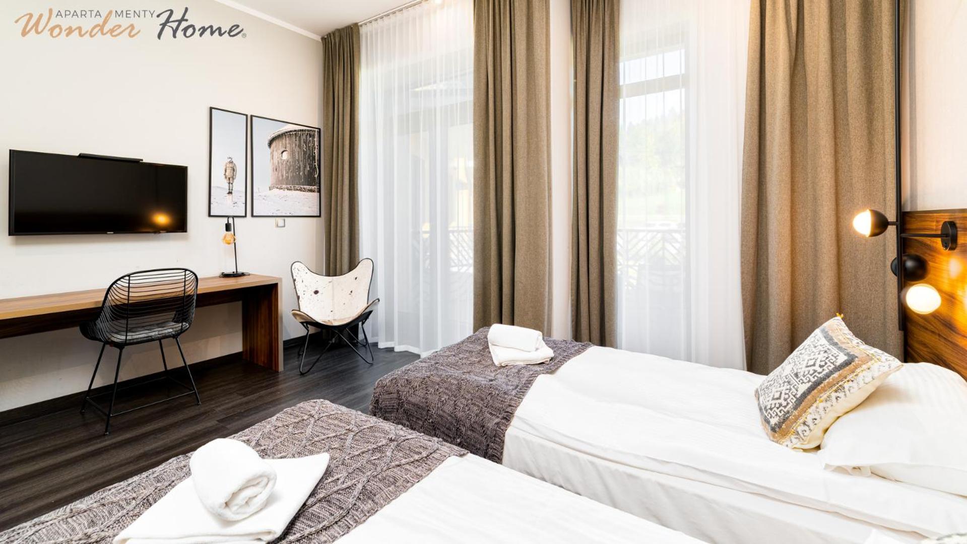 Wonder Hill - klimatyzowane apartamenty hotelowe z balkonami lub tarasami