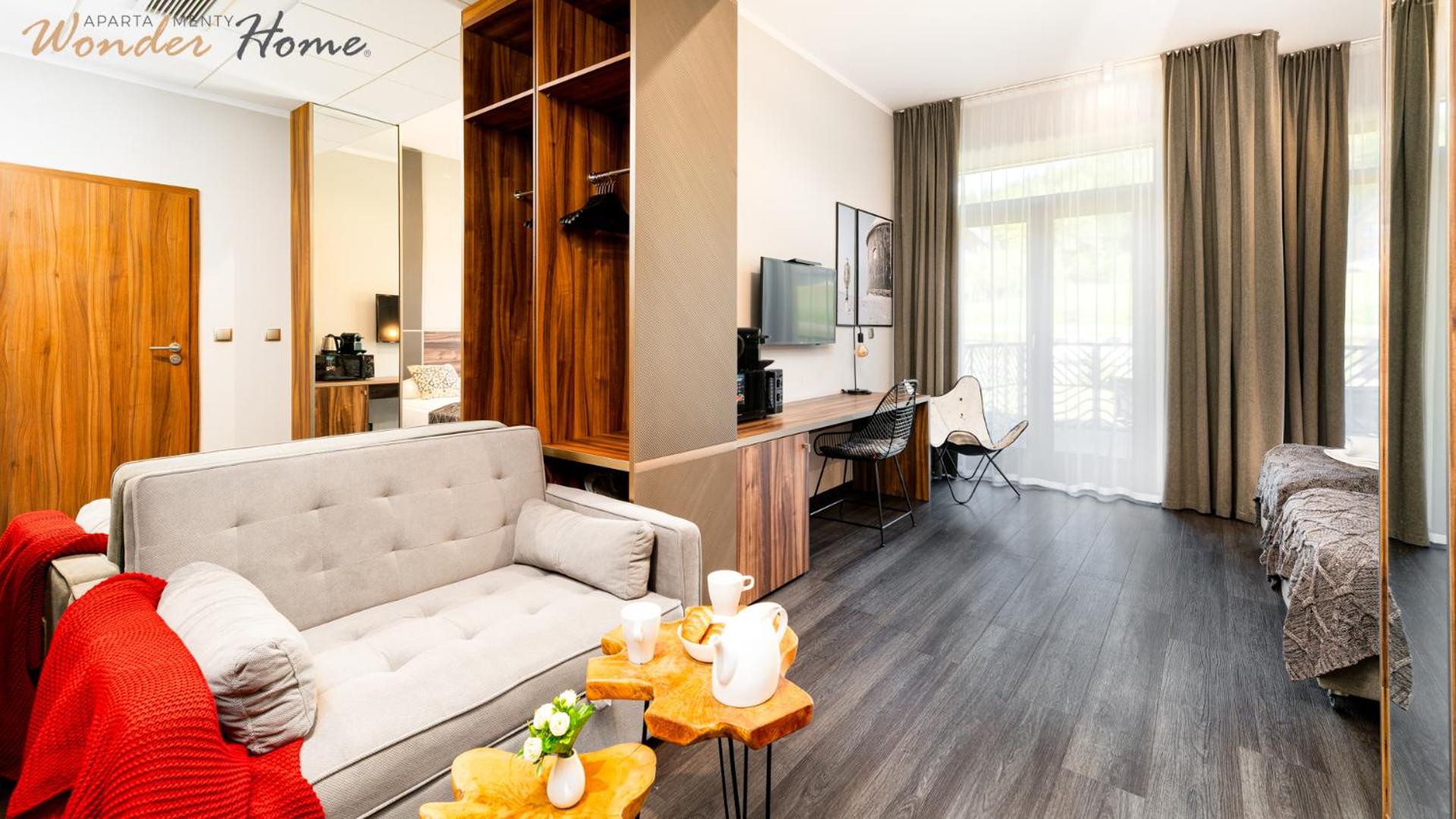 Wonder Hill - klimatyzowane apartamenty hotelowe z balkonami lub tarasami