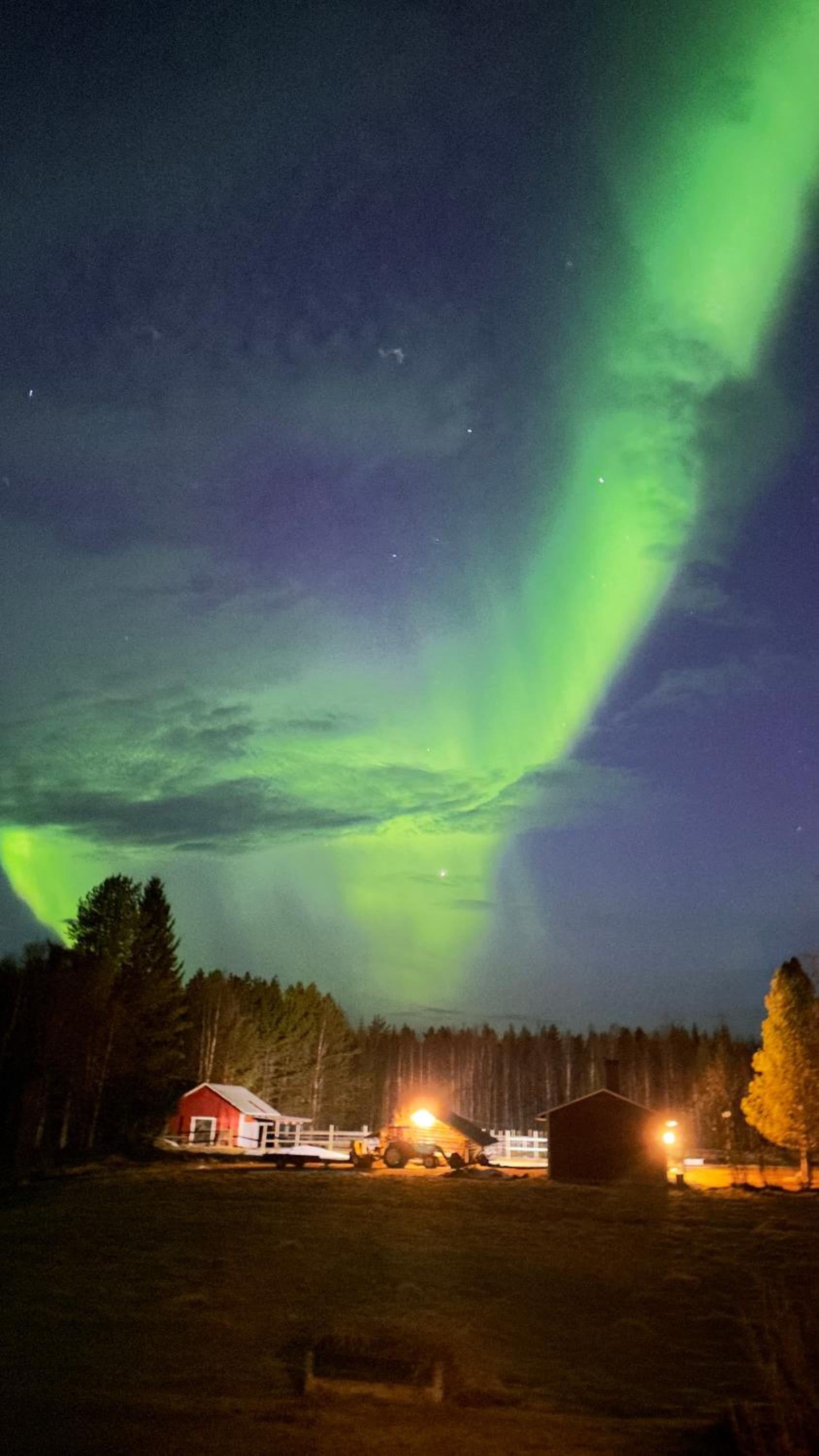 Cozy Family Villa for aurora lovers