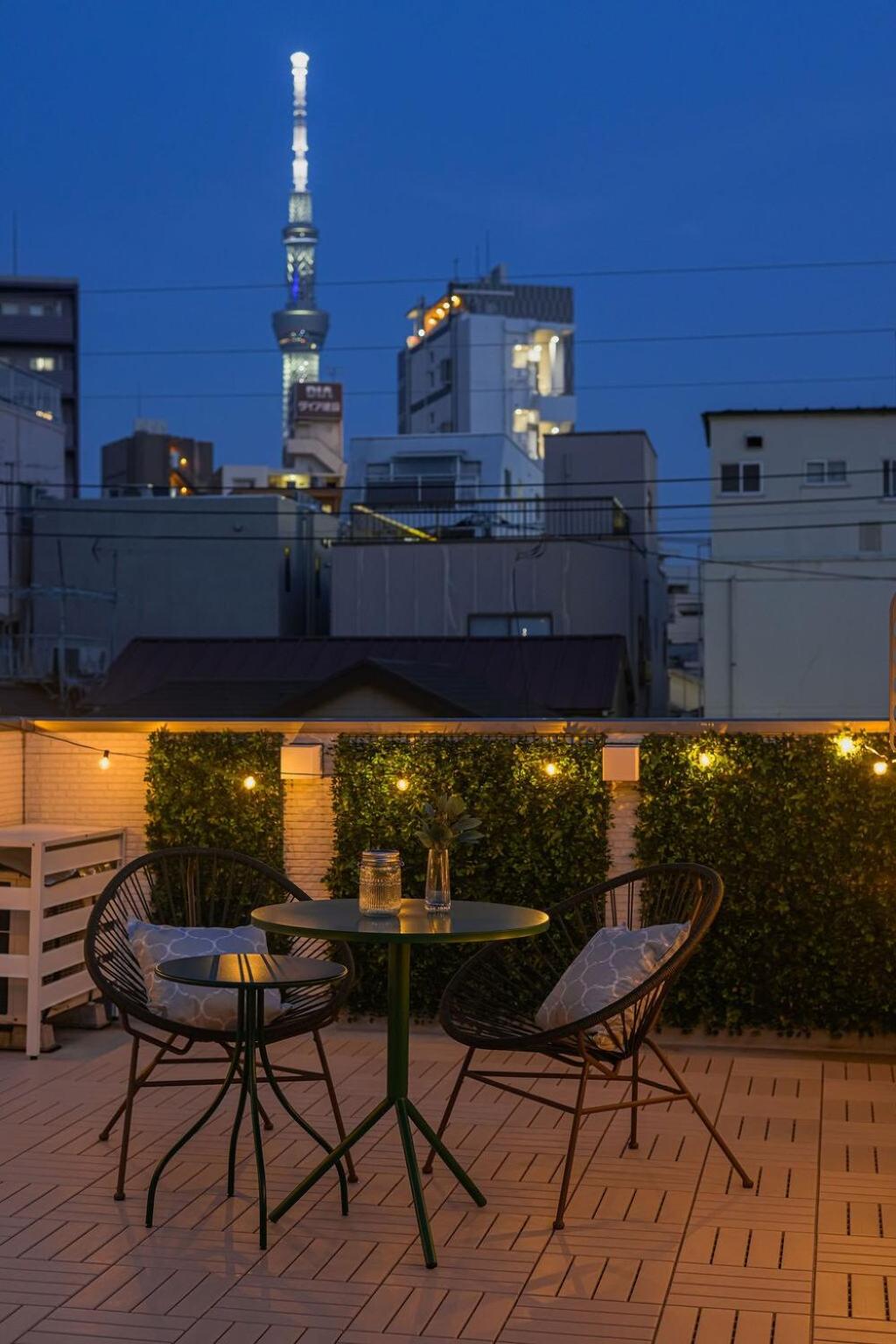 Skytree View Rooftop Villa Asakusa SVRVA