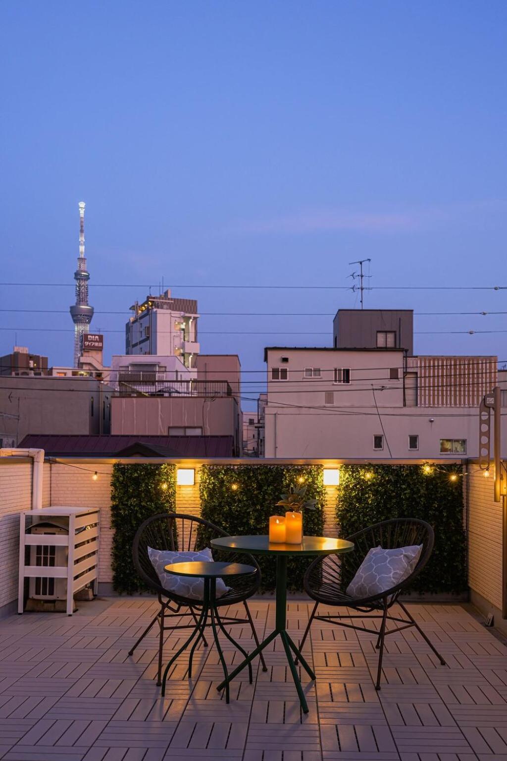 Skytree View Rooftop Villa Asakusa SVRVA
