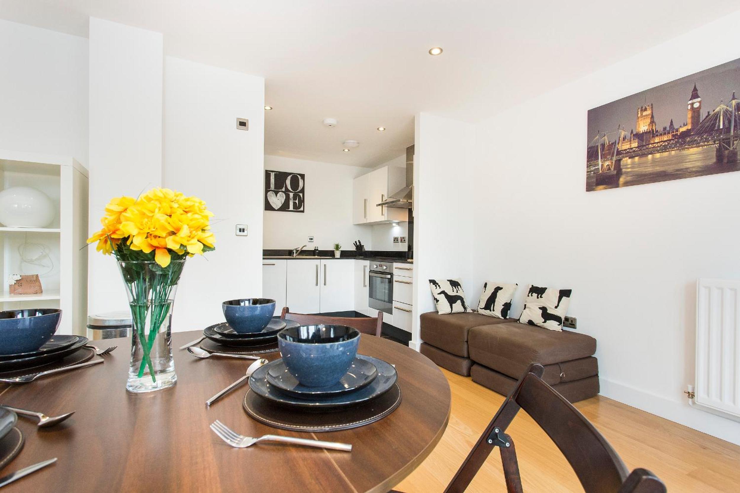 JOIVY Lovely 1-Bed Flat near 02 Arena