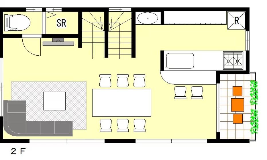 4 卧室 - 3 浴室 - 3 卫生间 - 100 平方 新装 别墅 - 新宿 4 分钟 - Sakura House