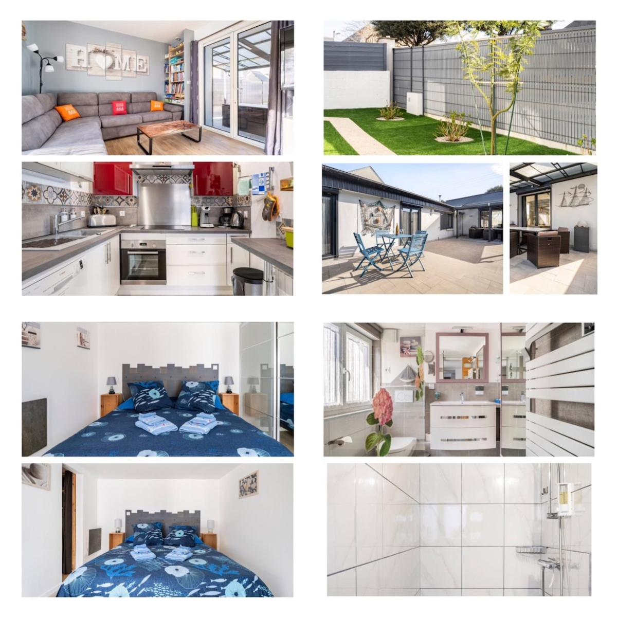 Charme breton bord de mer et parking gratuit privé