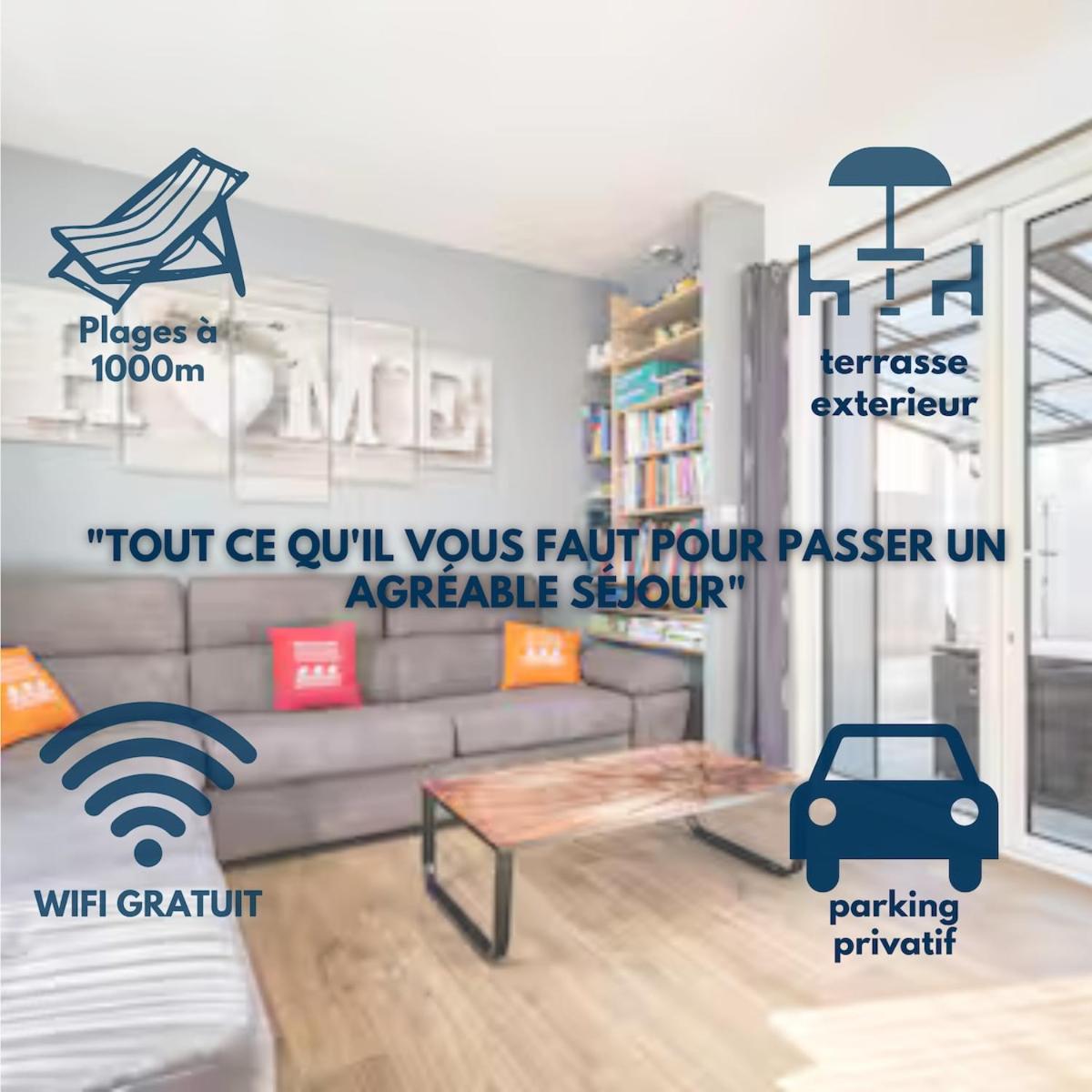 Charme breton bord de mer et parking gratuit privé