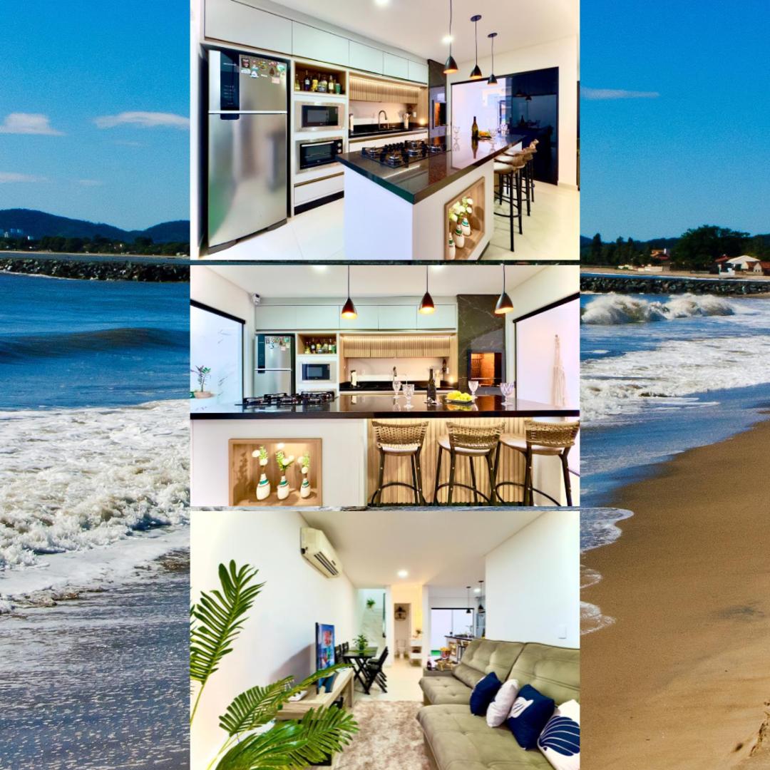 Casa em Bal Picarras 3 quartos churrasqueira privativa Ar Condicionado Wi-fi Cozinha Completa a 750m Praia com vaga privativa de Garagem