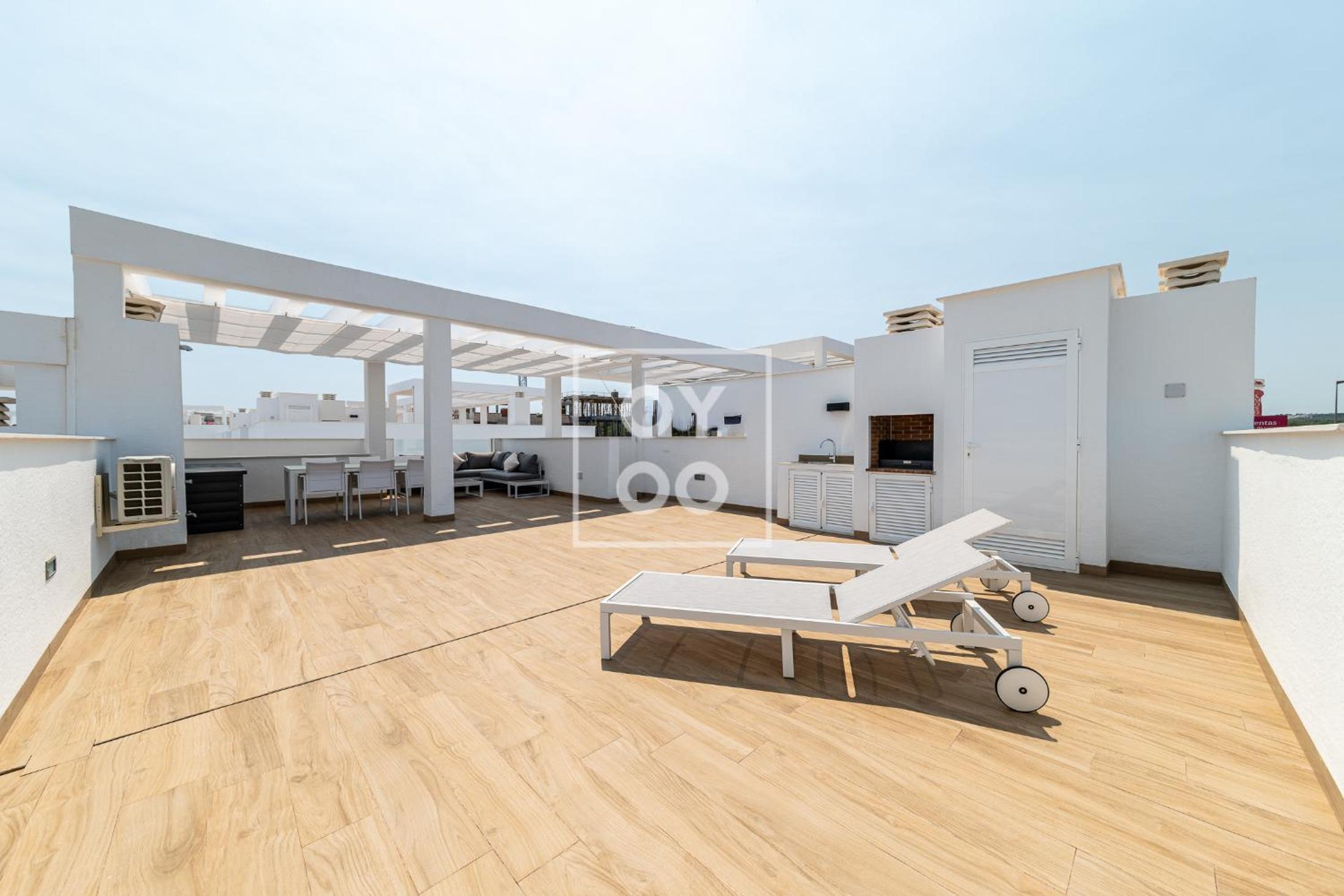 Nalia Horizon Penthouse, Outdoor living with solarium, BBQ, pool, hot tub - by OYOOSTAYS