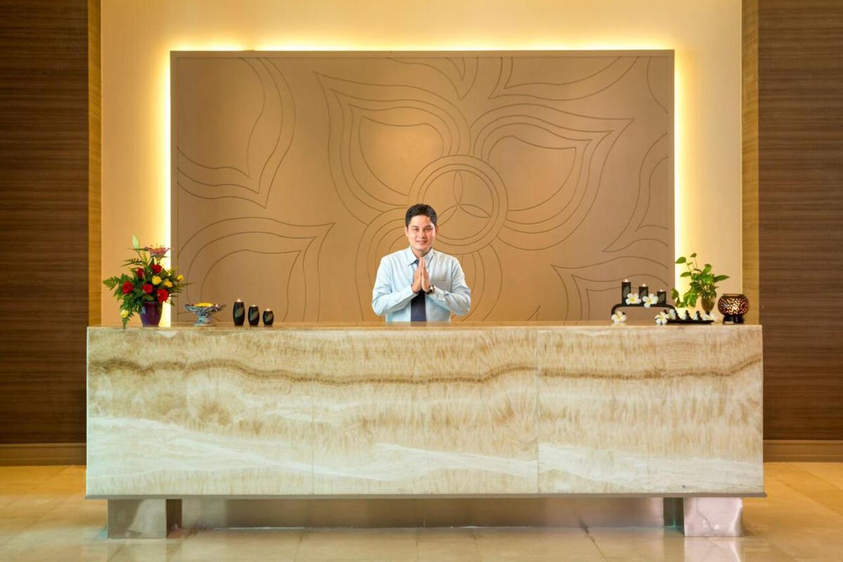 hotel reception