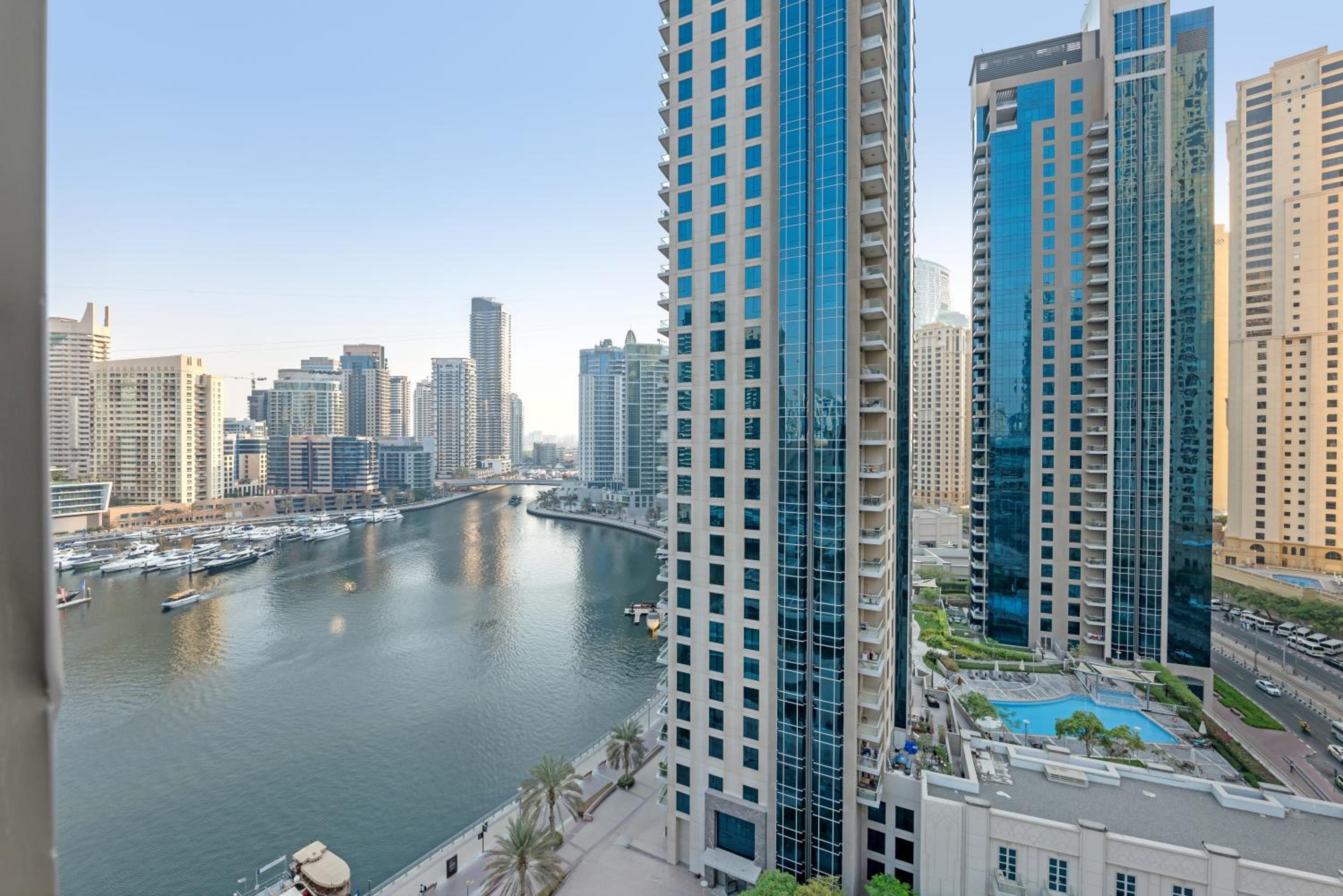 Exceptional Marina View & Location- Large & Bright 1BDR Apartment- 3mn to JBR, Tram & Beach- up to 5
