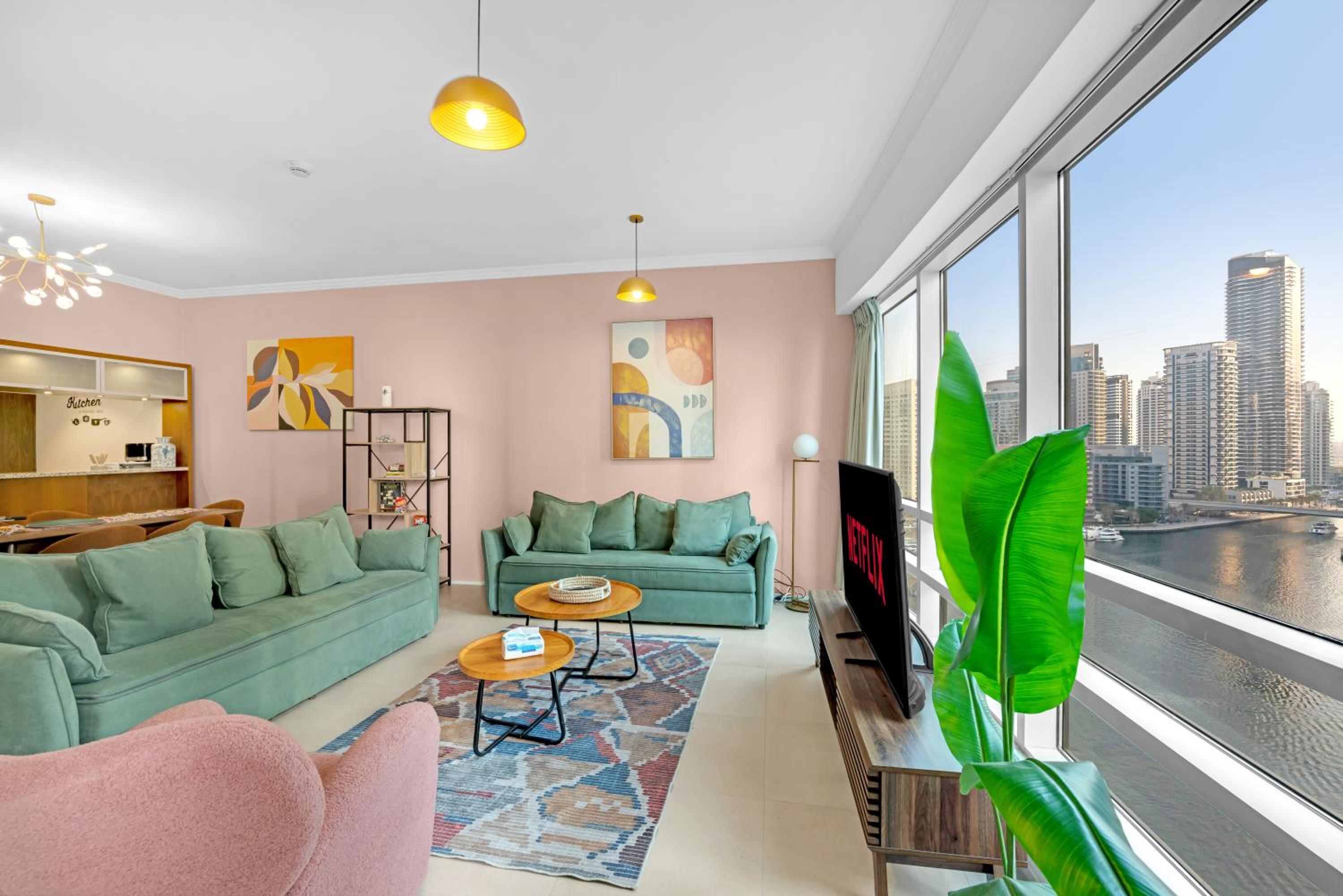 Exceptional Marina View & Location- Large & Bright 1BDR Apartment- 3mn to JBR, Tram & Beach- up to 5