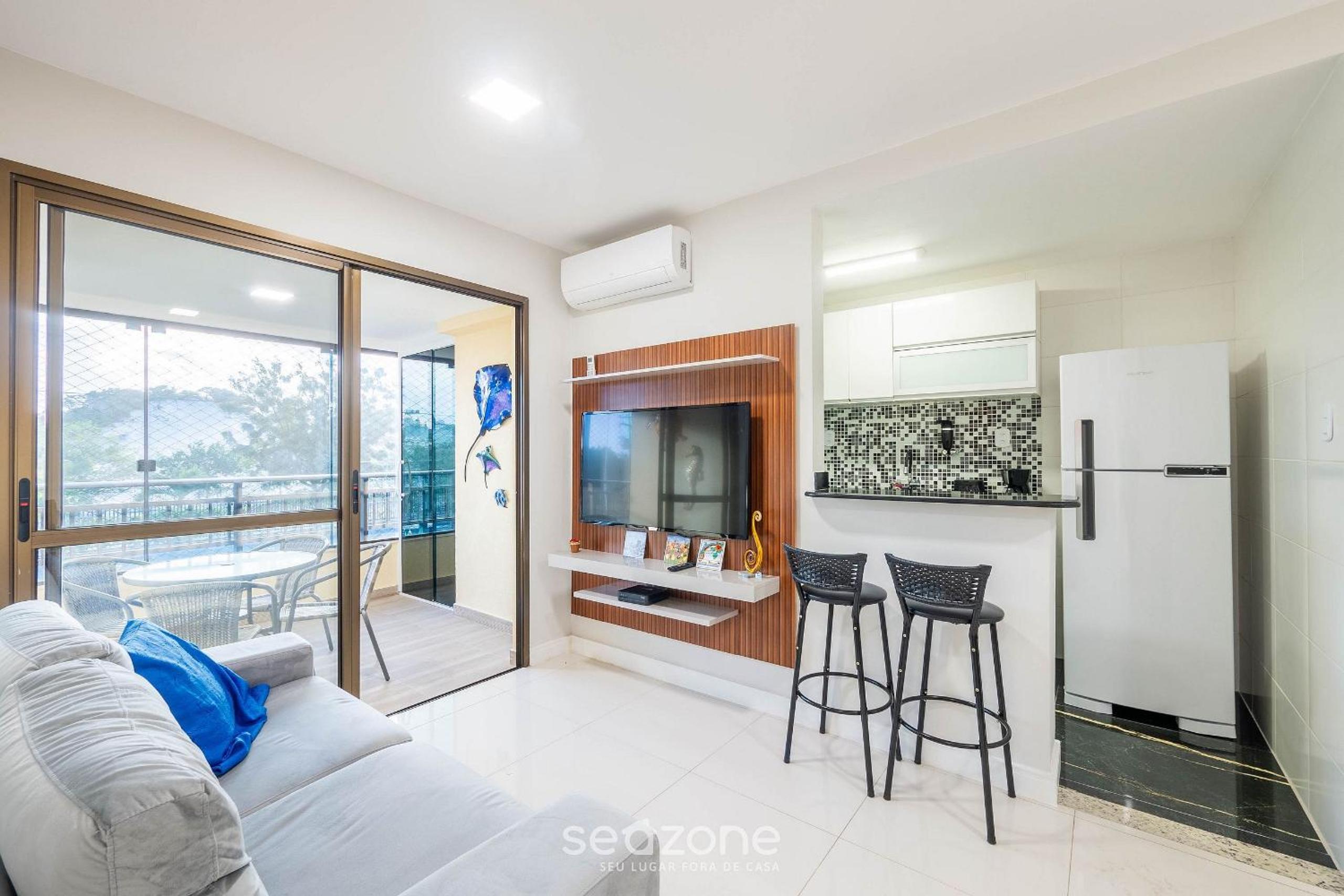 2 bedroom apt with park view on Praia JSM0103