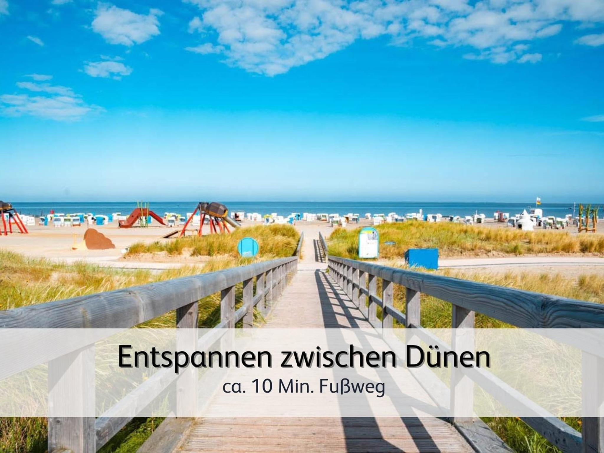 strandnahe Familien-Oase mit Hund