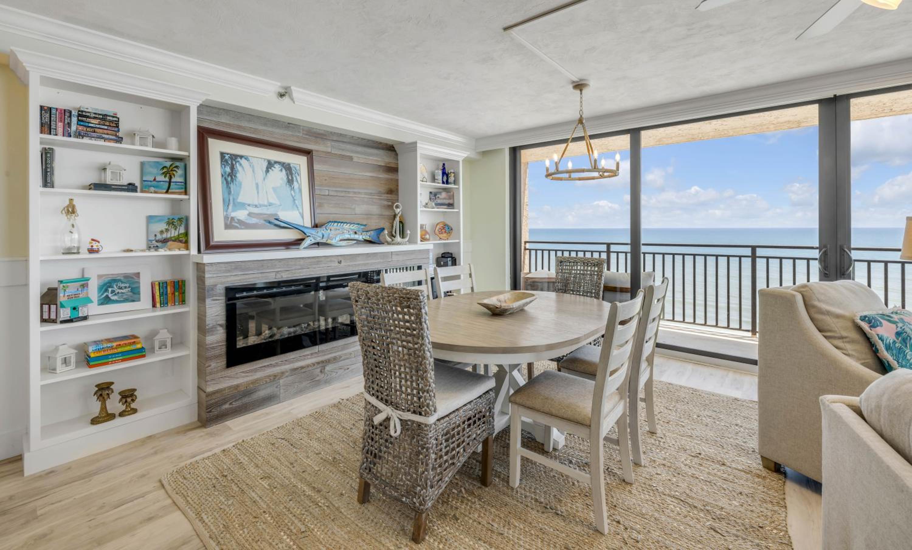 New dog-friendly Listing! Updated direct oceanfront with spacious balcony and heated pool