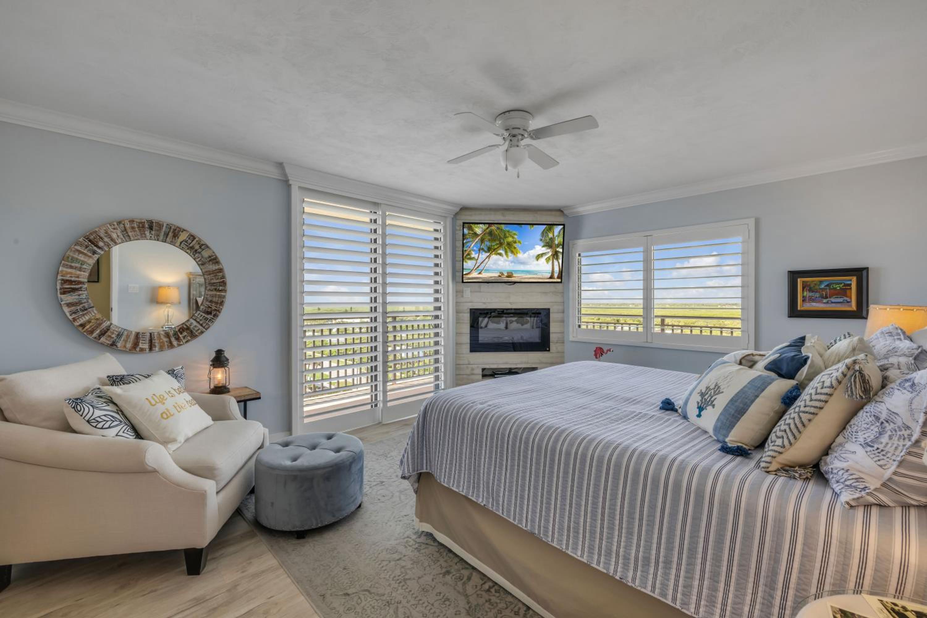 New dog-friendly Listing! Updated direct oceanfront with spacious balcony and heated pool
