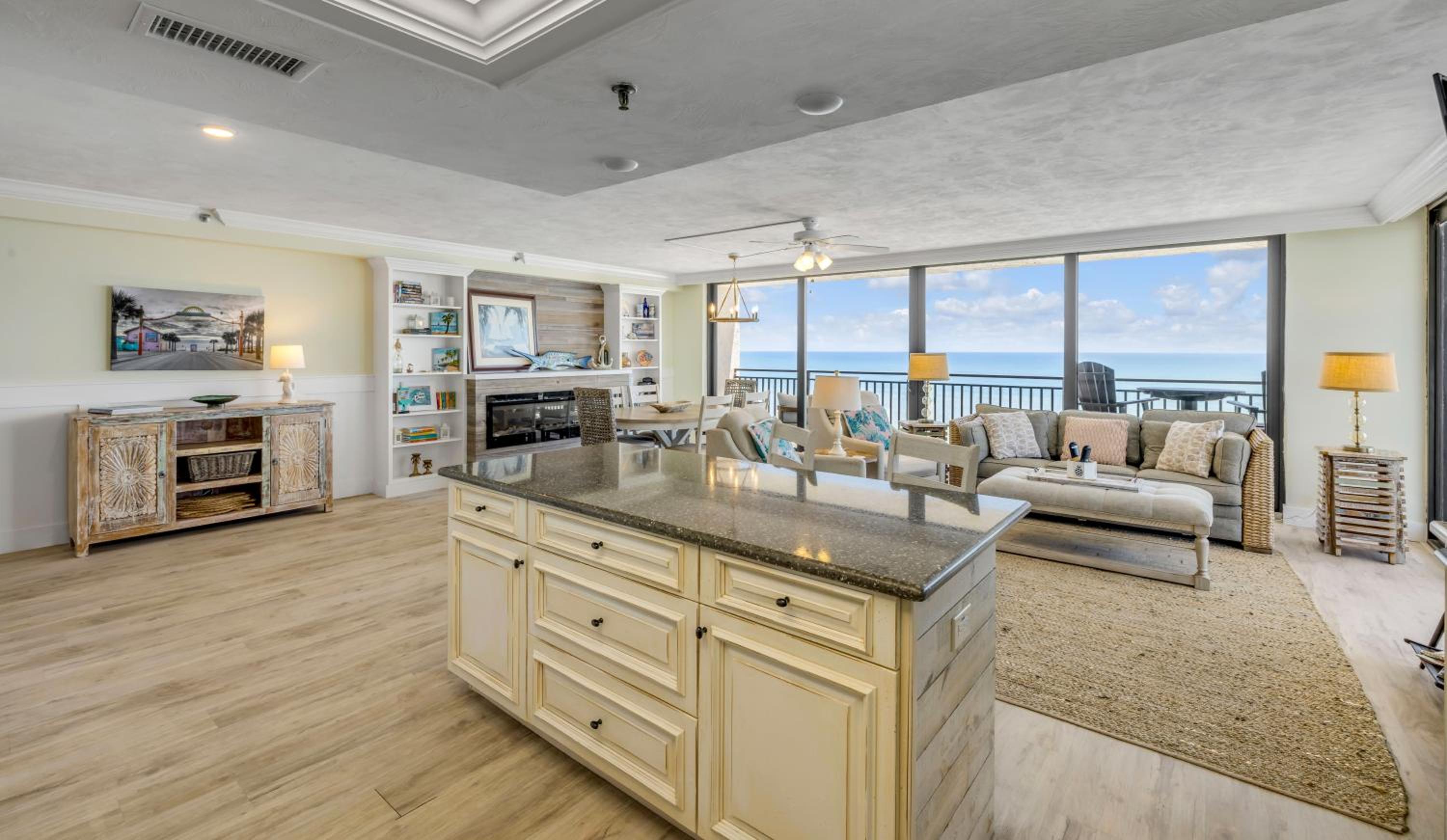 New dog-friendly Listing! Updated direct oceanfront with spacious balcony and heated pool