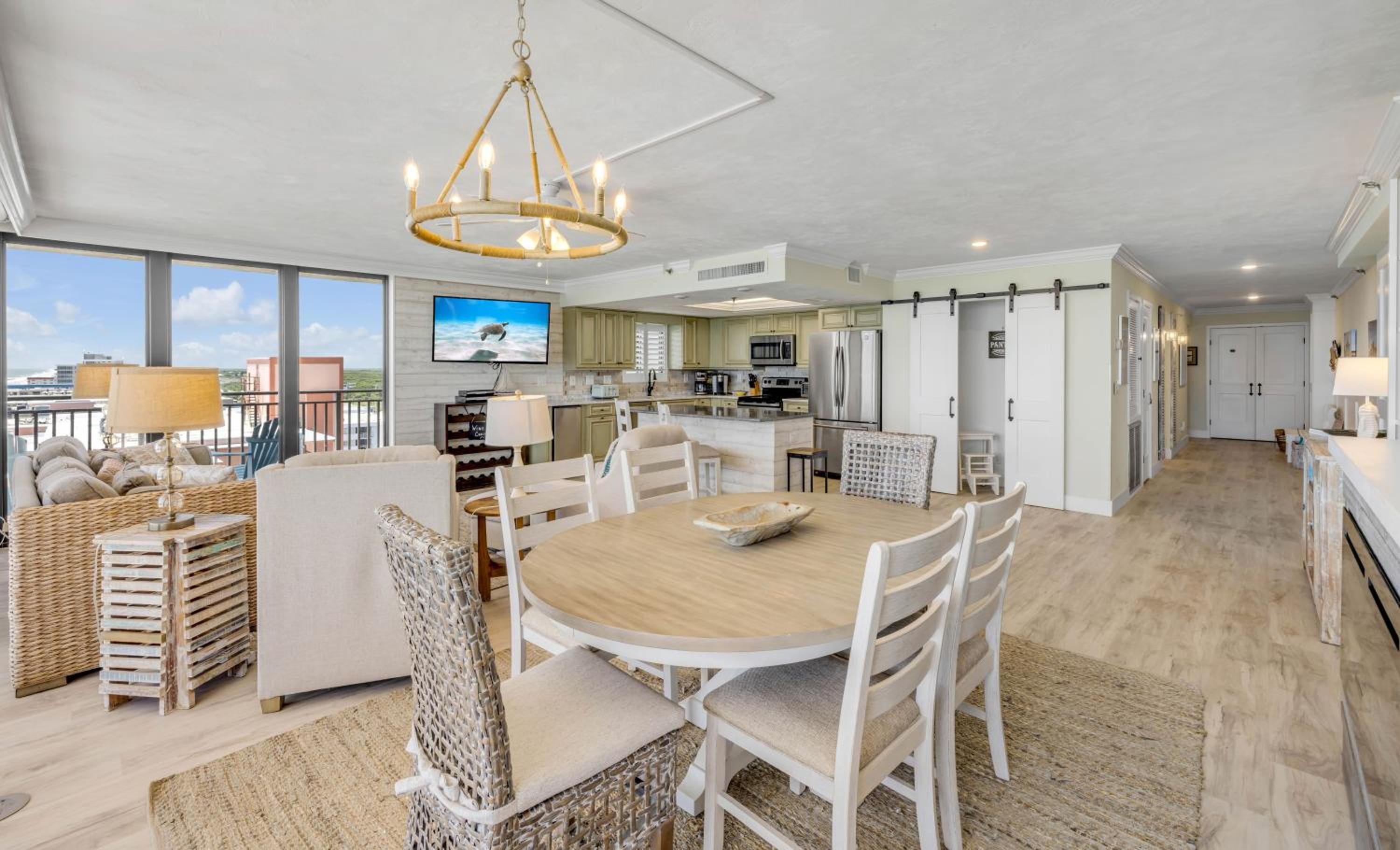 New dog-friendly Listing! Updated direct oceanfront with spacious balcony and heated pool