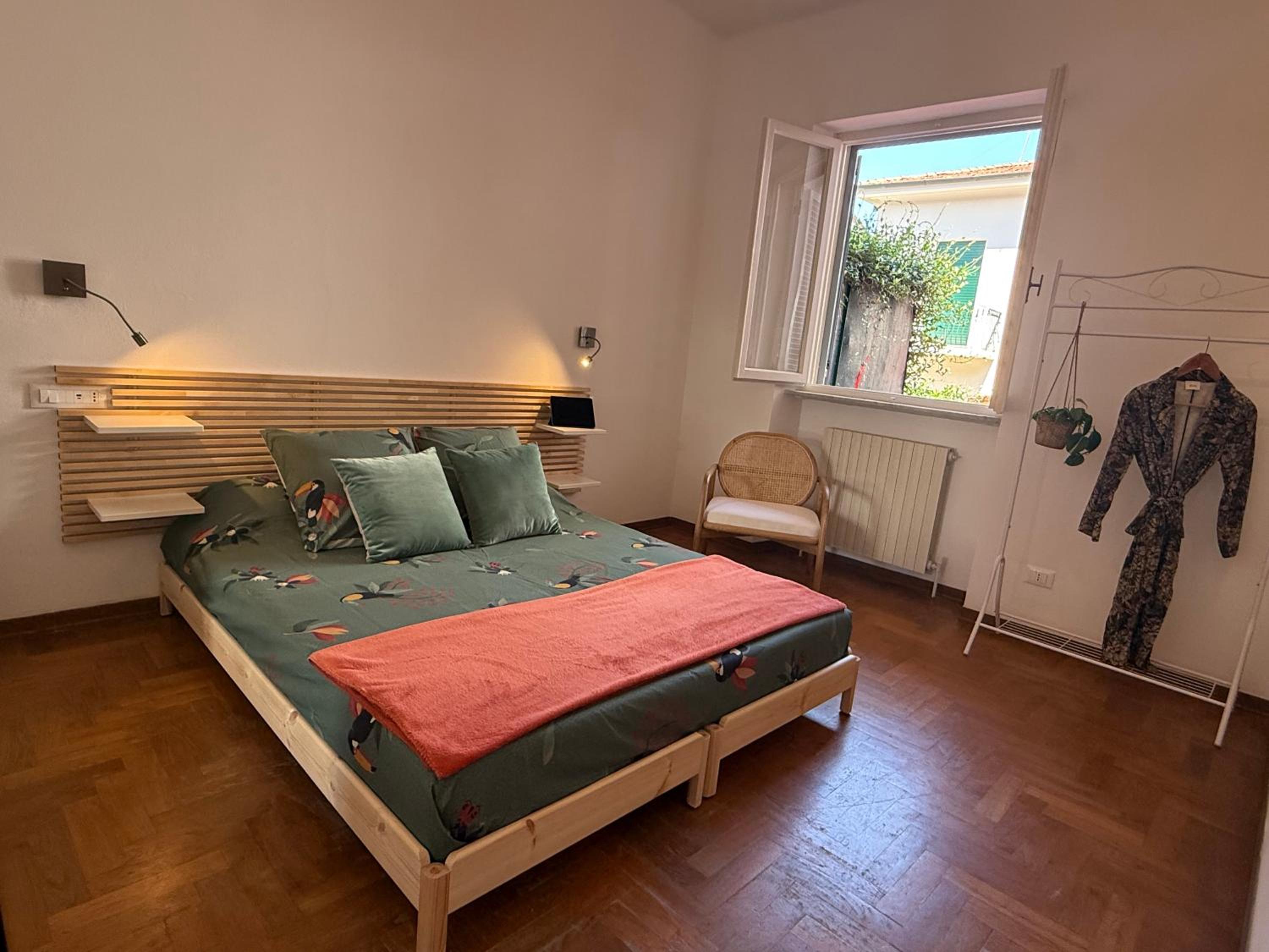 Casa rinnovata con aria condizionata, 500 m dal lungomare