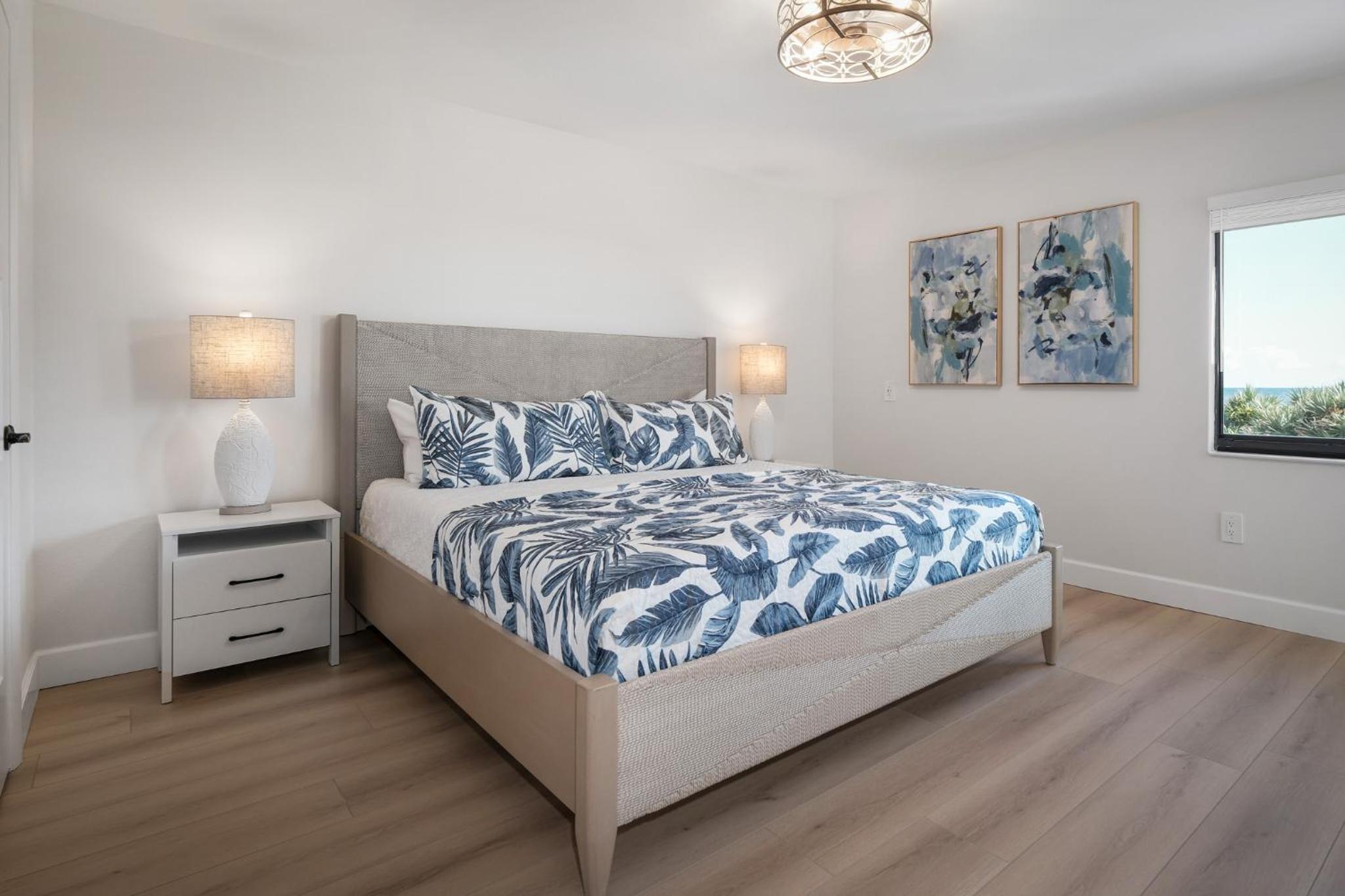 Updated direct oceanfront, ground floor condo with a heated pool and beach access