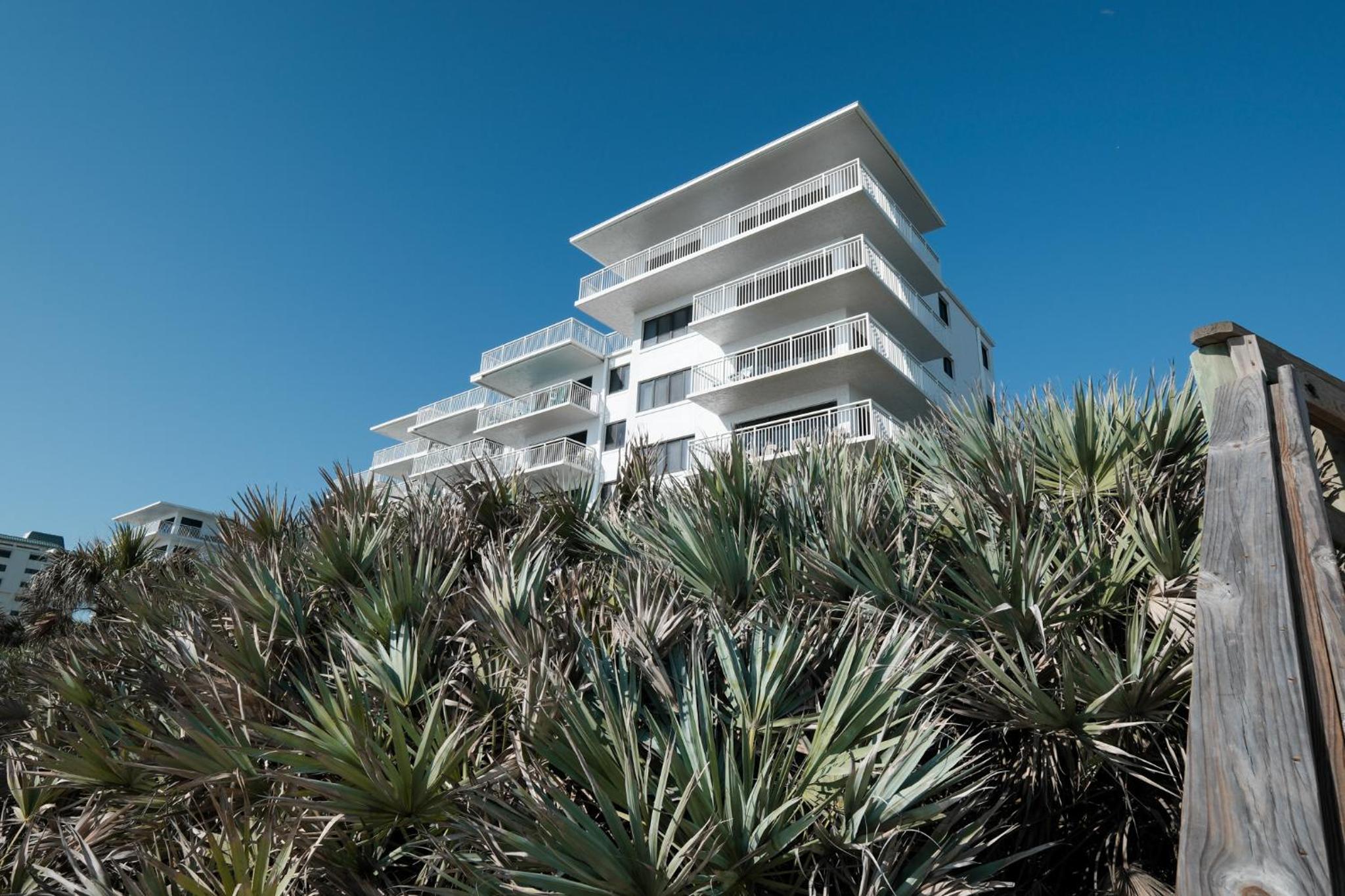 Updated direct oceanfront, ground floor condo with a heated pool and beach access
