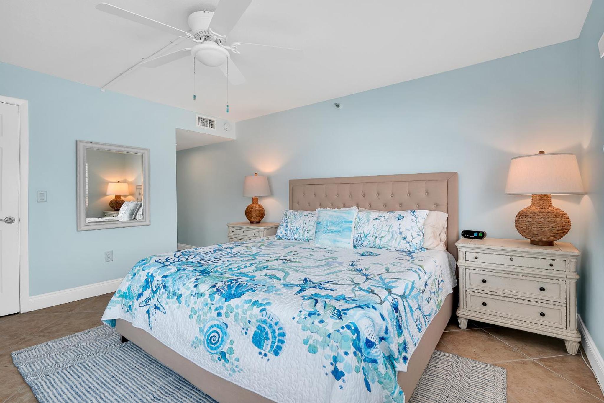 Updated direct oceanfront corner with a wrap-around balcony, heated pool and beach access