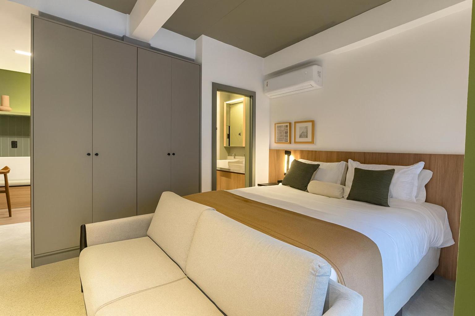 Xtay Oslo Florianópolis - Residential studio 5 minutes from downtown, close to Epic School and Atlantis Executive Center
