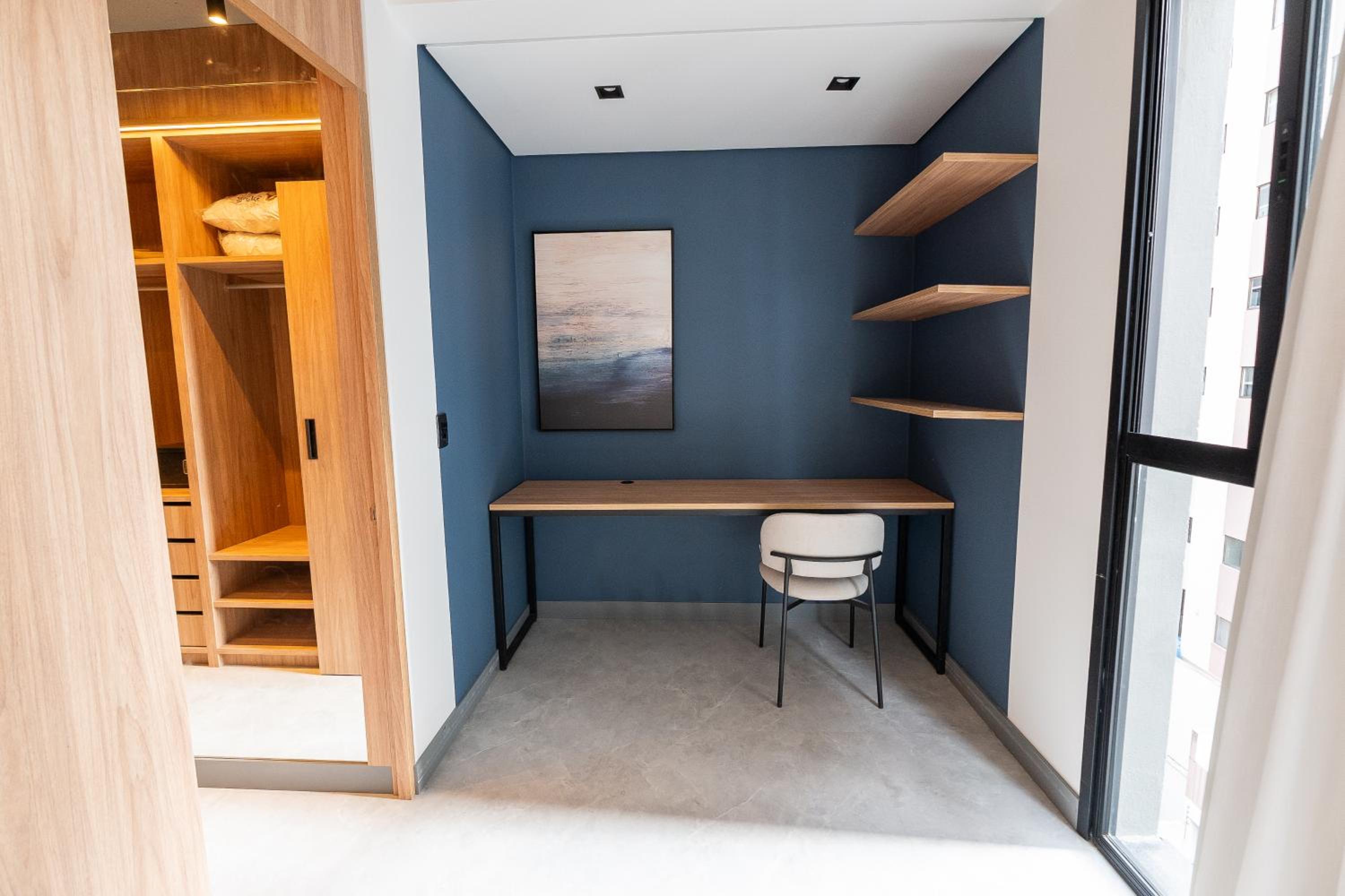 Xtay Oslo Florianópolis - Residential studio 5 minutes from downtown, close to Epic School and Atlantis Executive Center