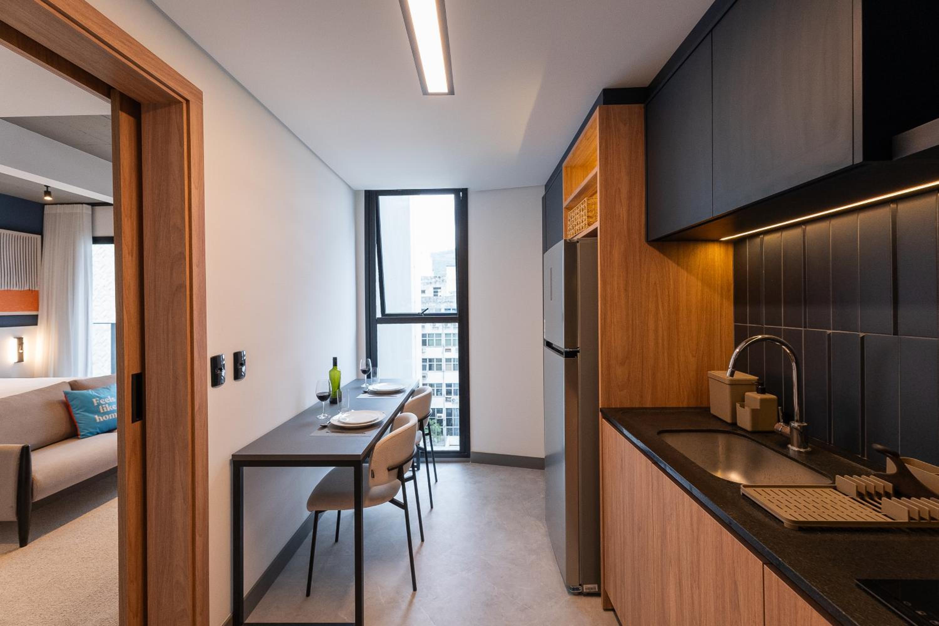 Xtay Oslo Florianópolis - Residential studio 5 minutes from downtown, close to Epic School and Atlantis Executive Center