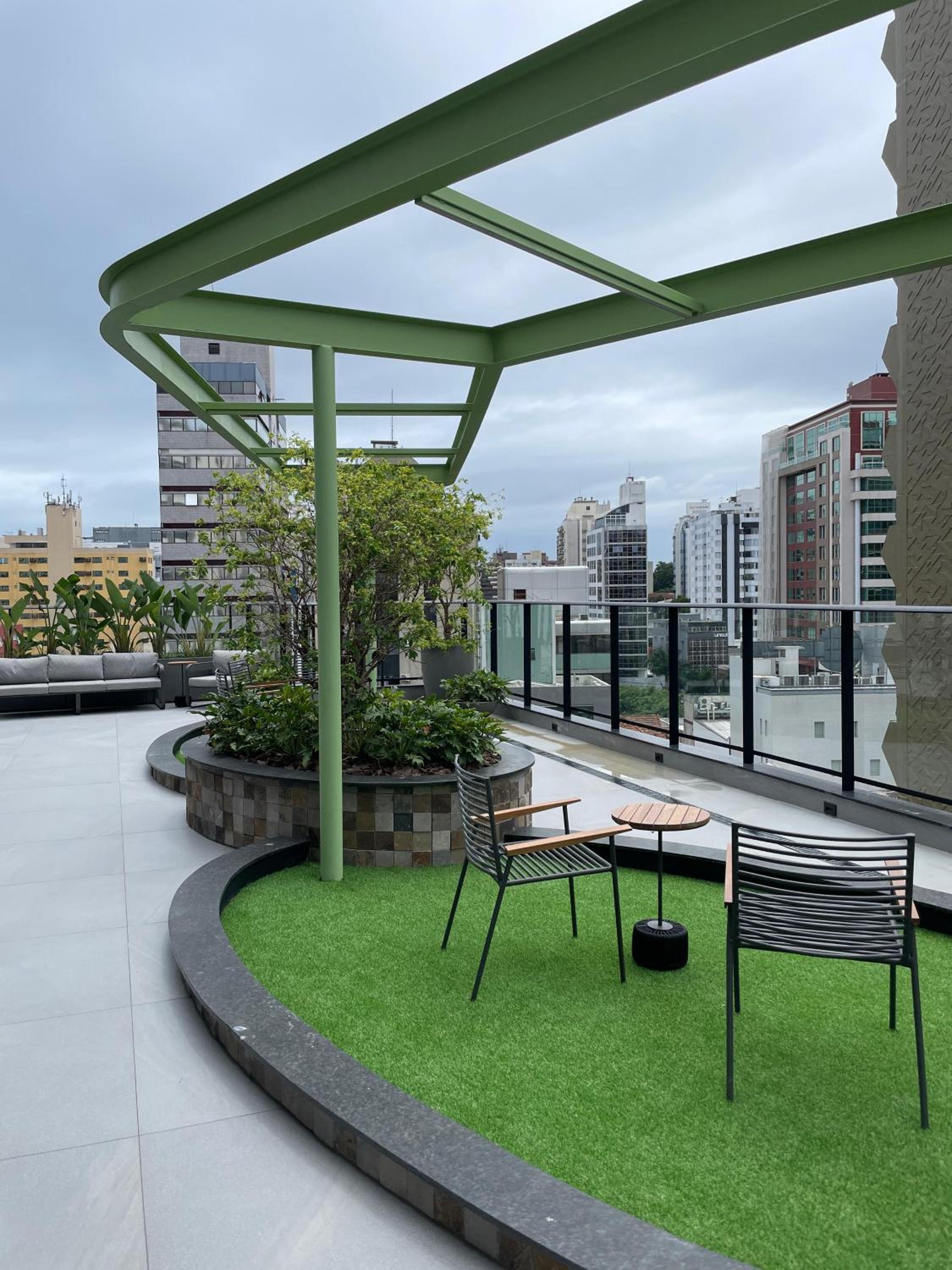 Xtay Oslo Florianópolis - Residential studio 5 minutes from downtown, close to Epic School and Atlantis Executive Center